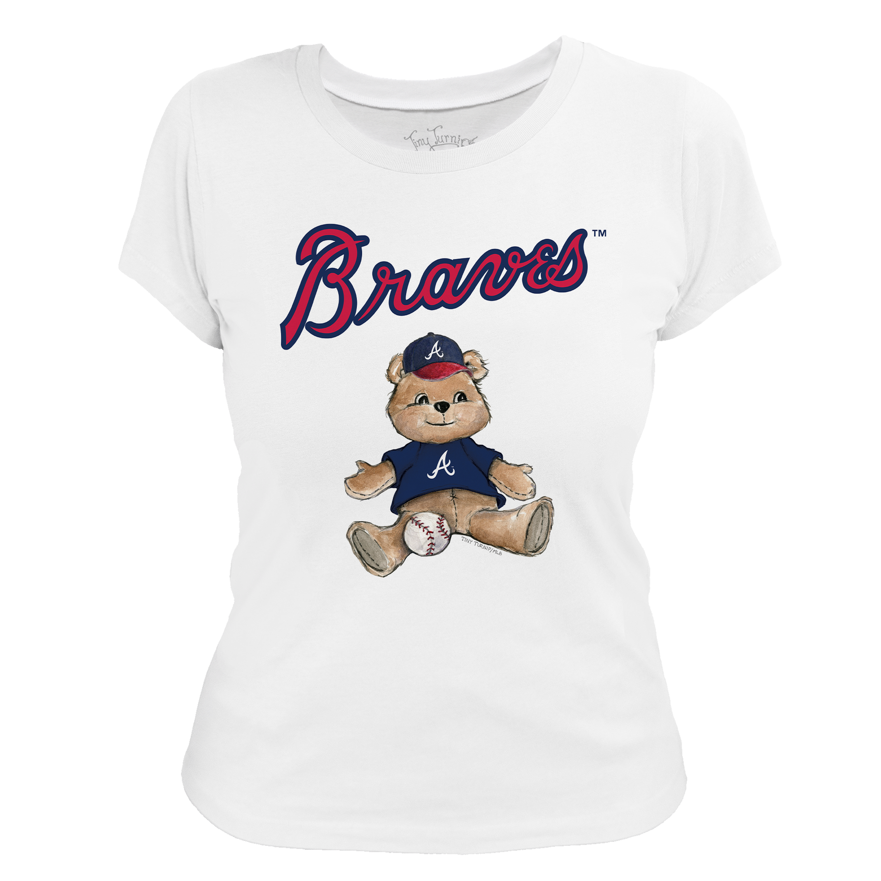 Atlanta Braves Boy Teddy Women's Tee Shirt