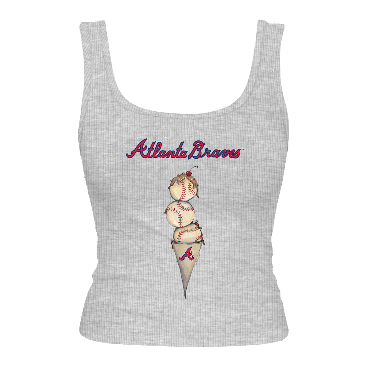 Atlanta Braves Triple Scoop Emmy Tank