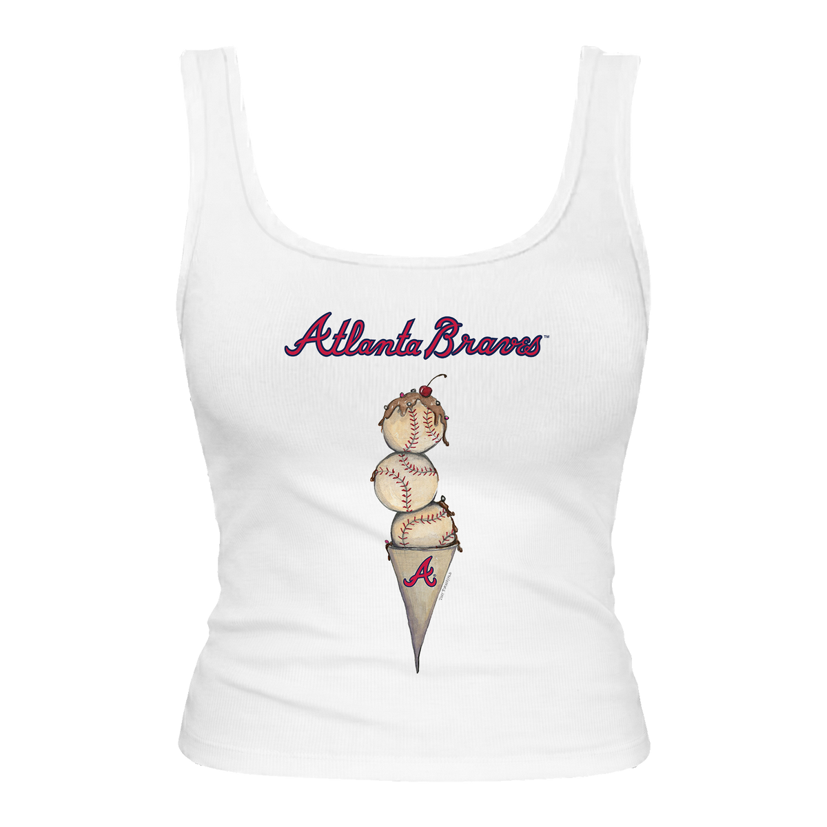 Atlanta Braves Triple Scoop Emmy Tank