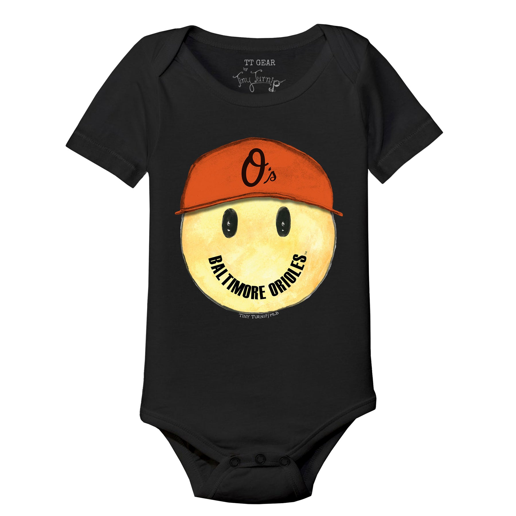 Baltimore Orioles Smiley Short Sleeve Snapper