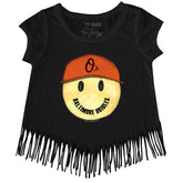 Baltimore Orioles Smiley Fringe Tee