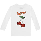 Baltimore Orioles Cherry Long-Sleeve Tee Shirt