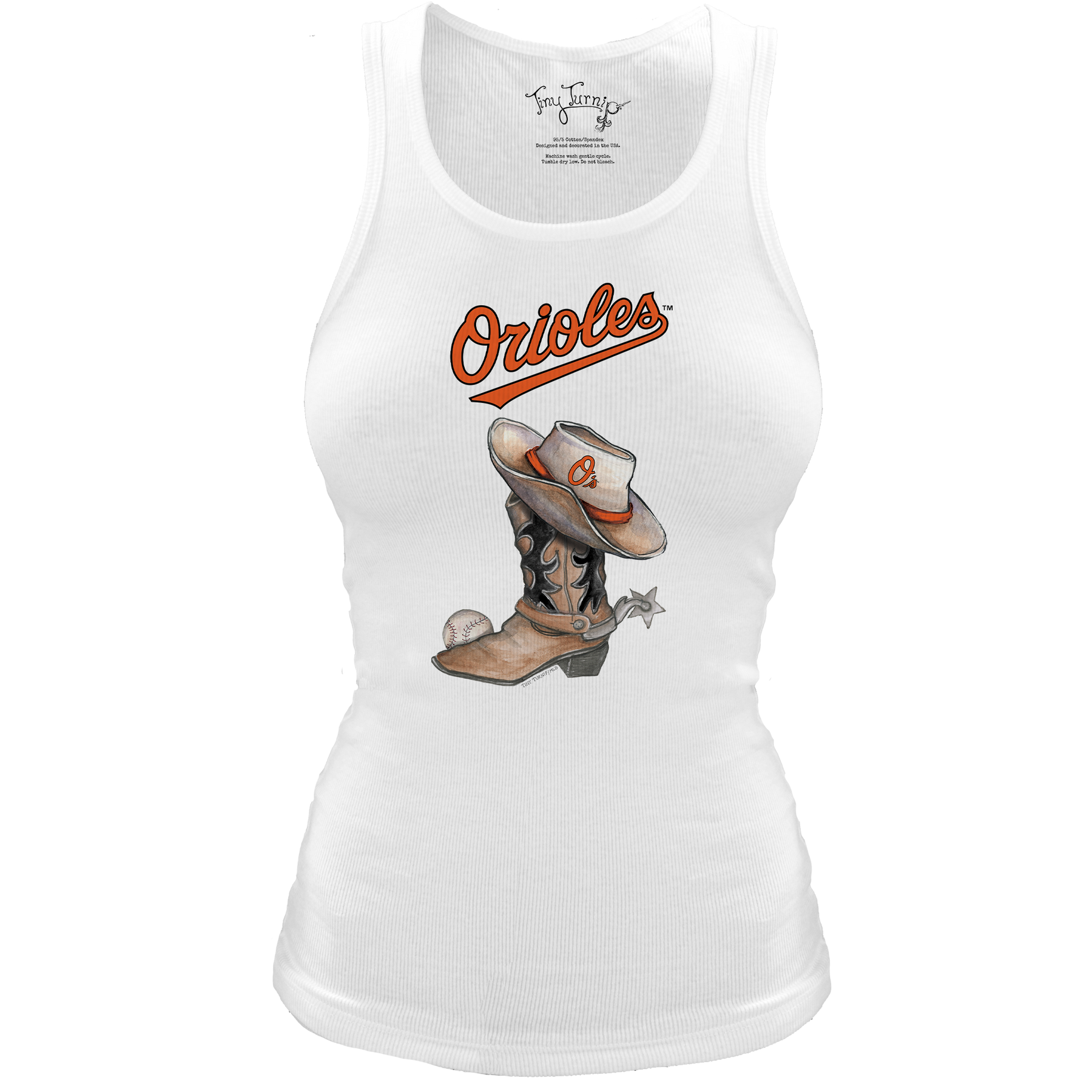 Baltimore Orioles Cowboy Boot Classic Tank
