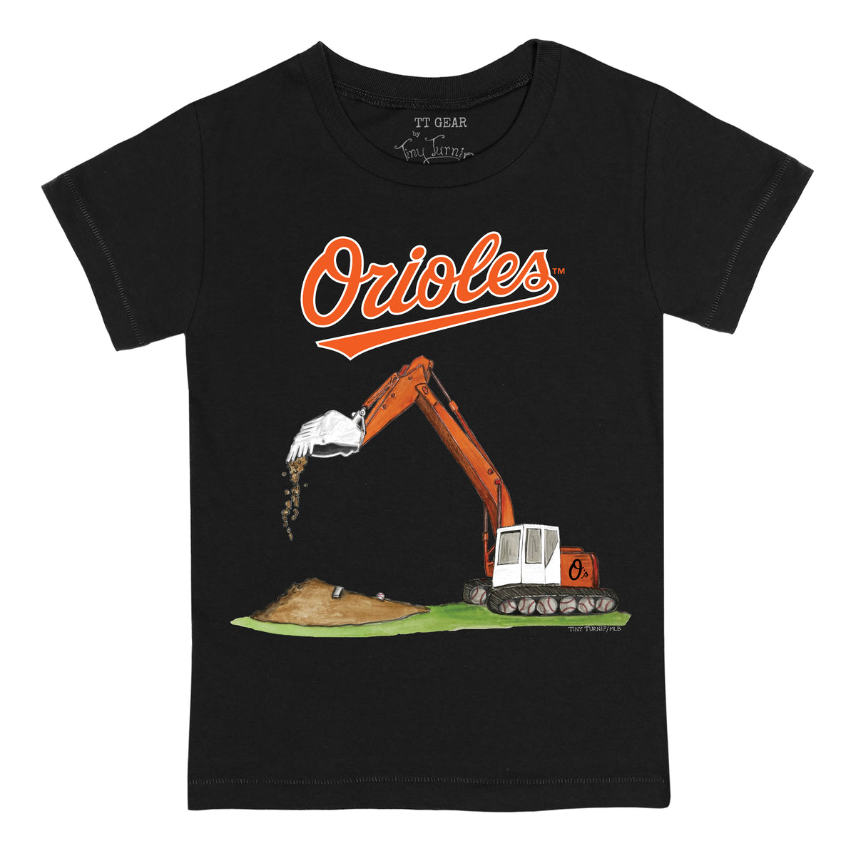 Baltimore Orioles Excavator Tee Shirt