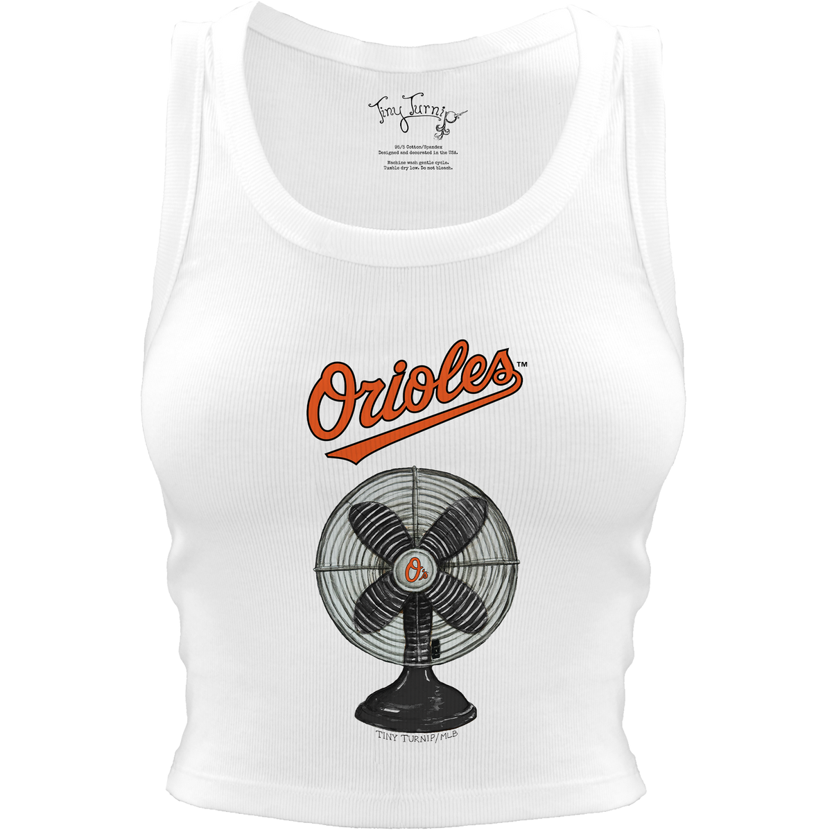 Baltimore Orioles Fan Crop Tank