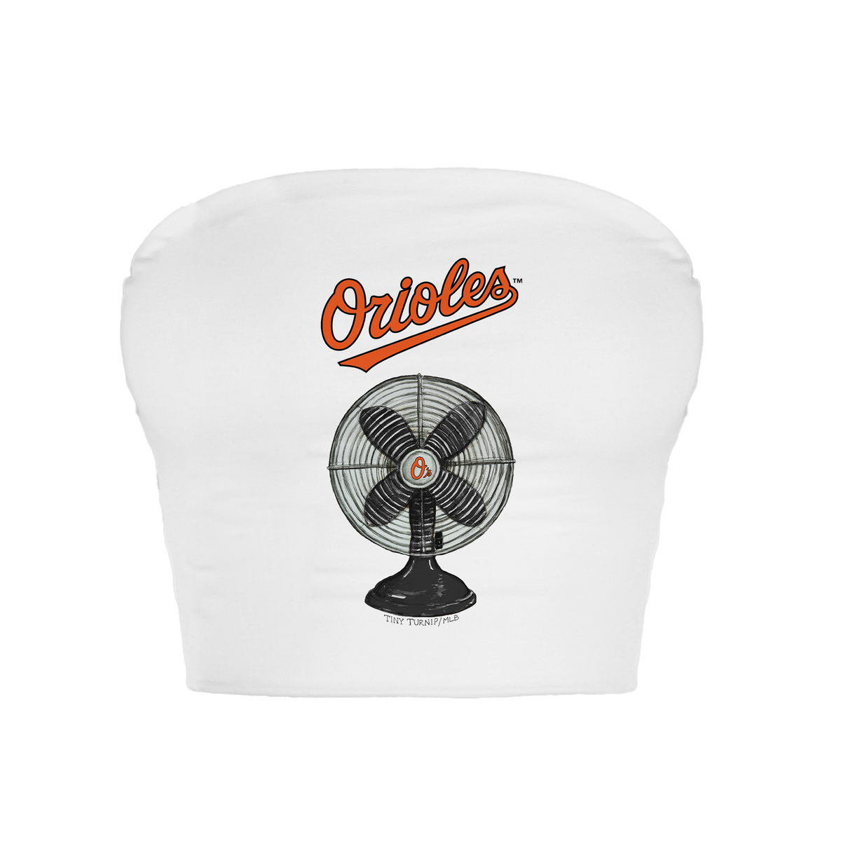 Baltimore Orioles Fan Crop Tube Top