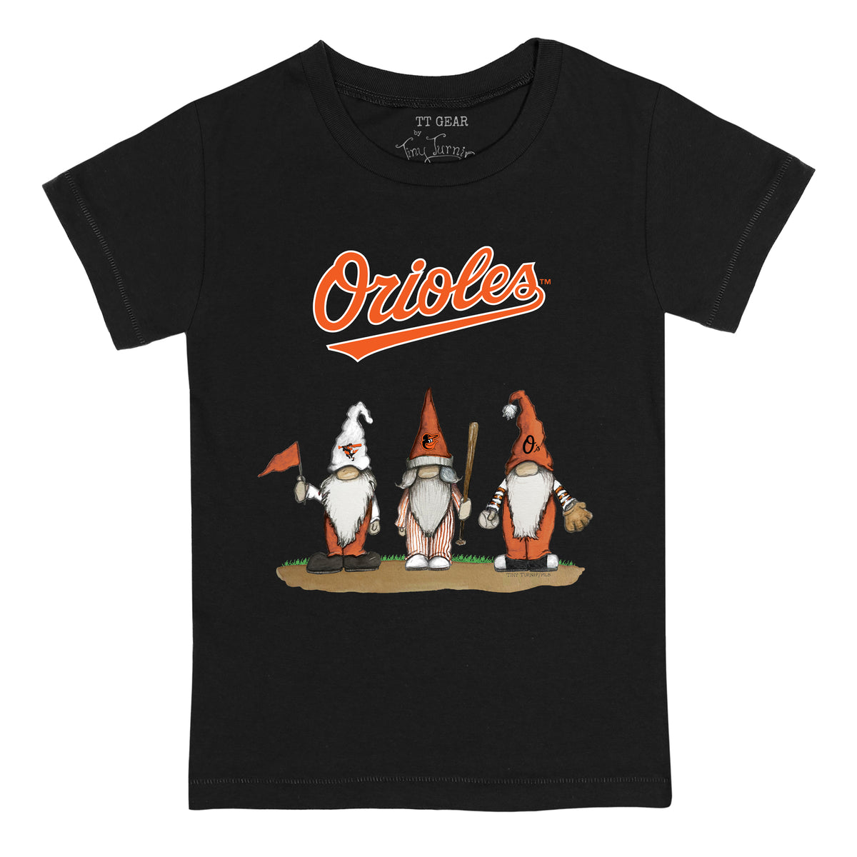 Baltimore Orioles Gnomes Tee Shirt