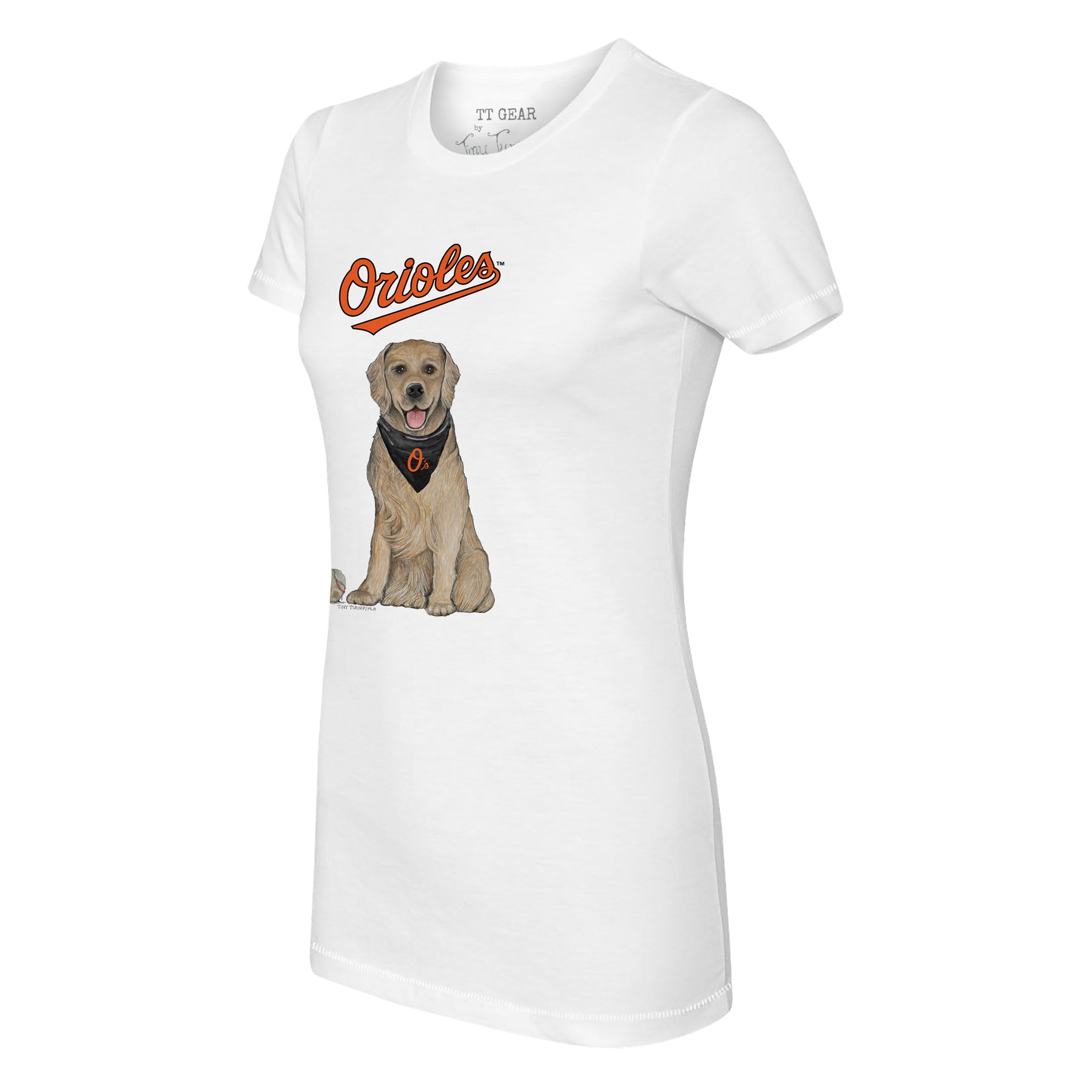 Baltimore Orioles Golden Retriever Tee Shirt