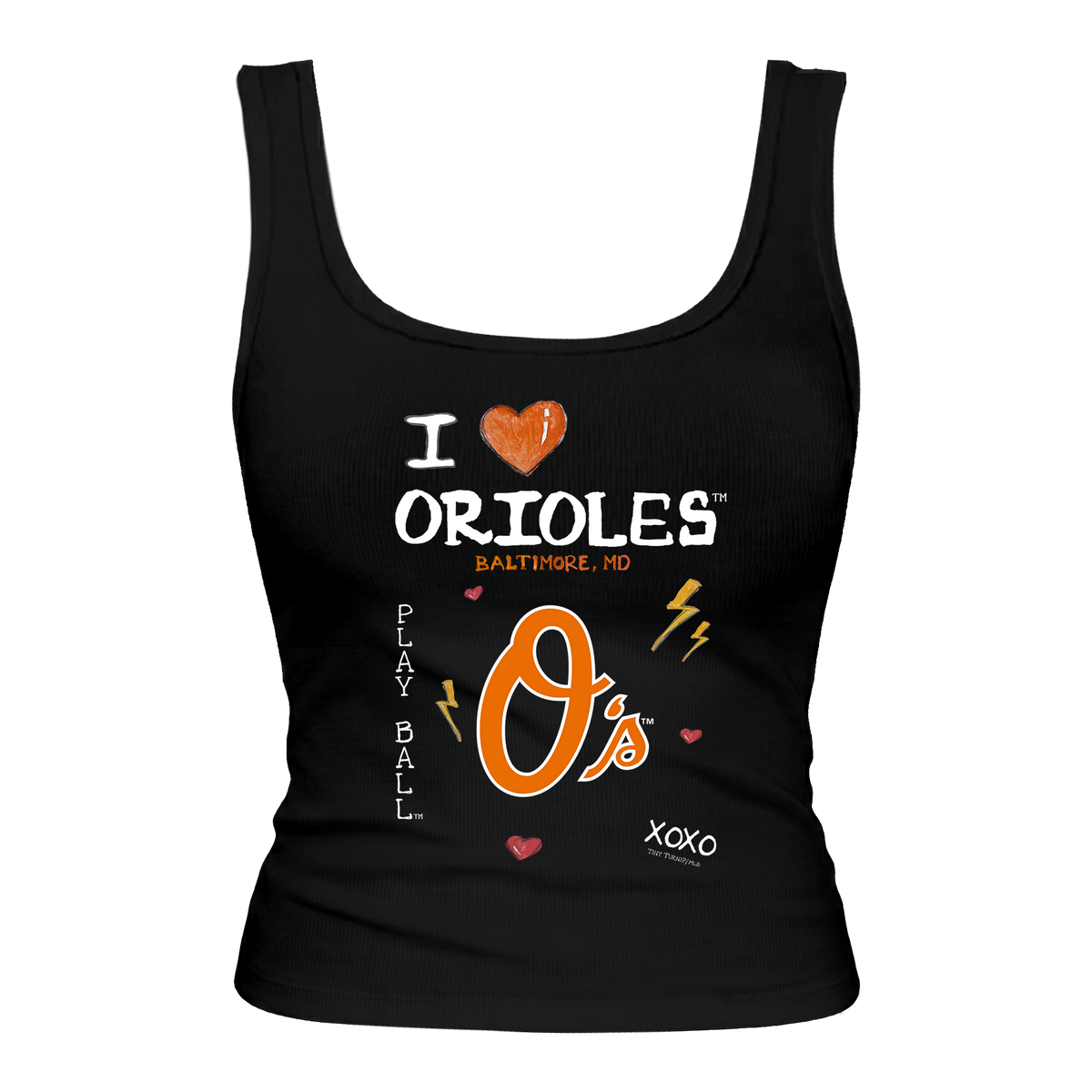 Baltimore Orioles I Heart Orioles Emmy Tank