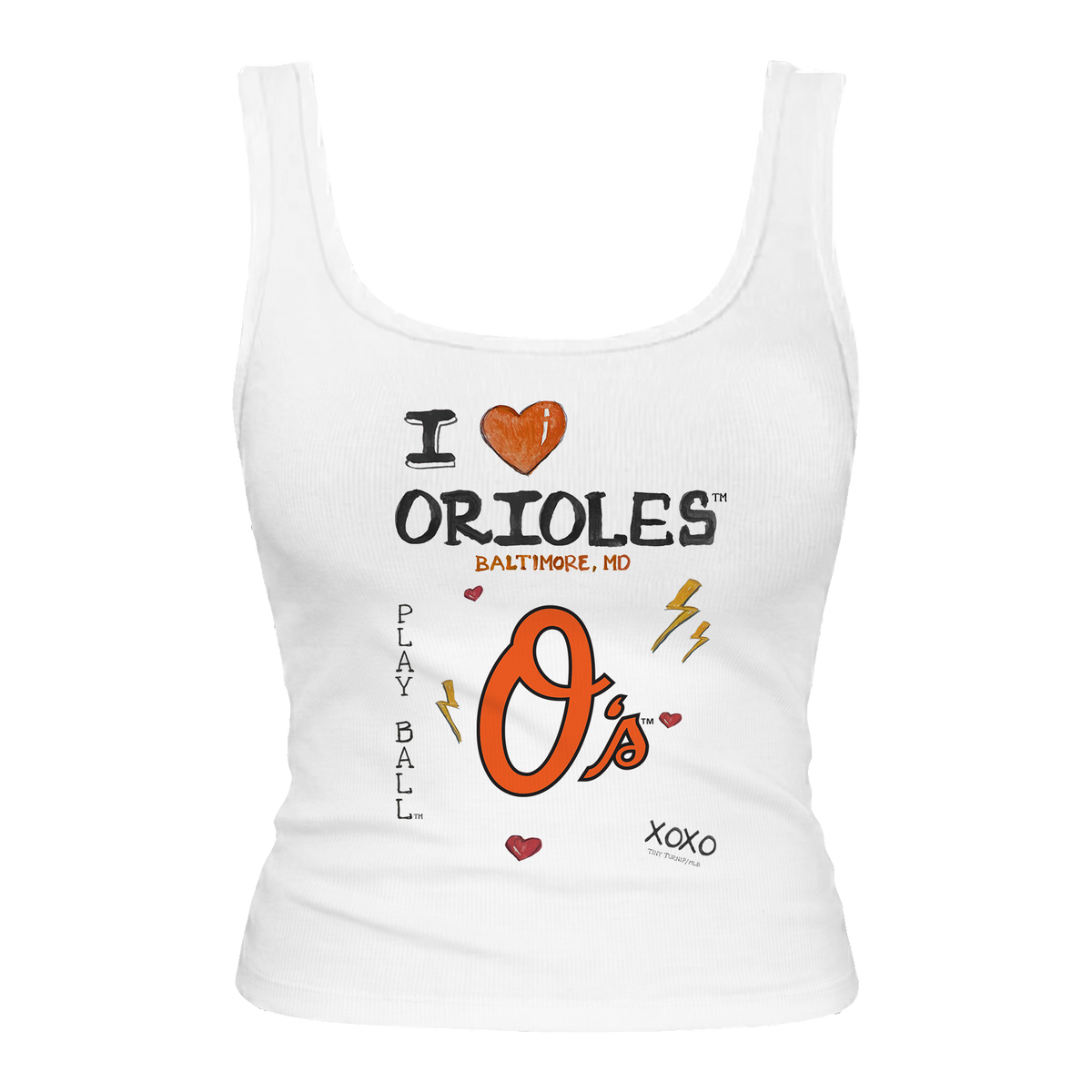 Baltimore Orioles I Heart Orioles Emmy Tank