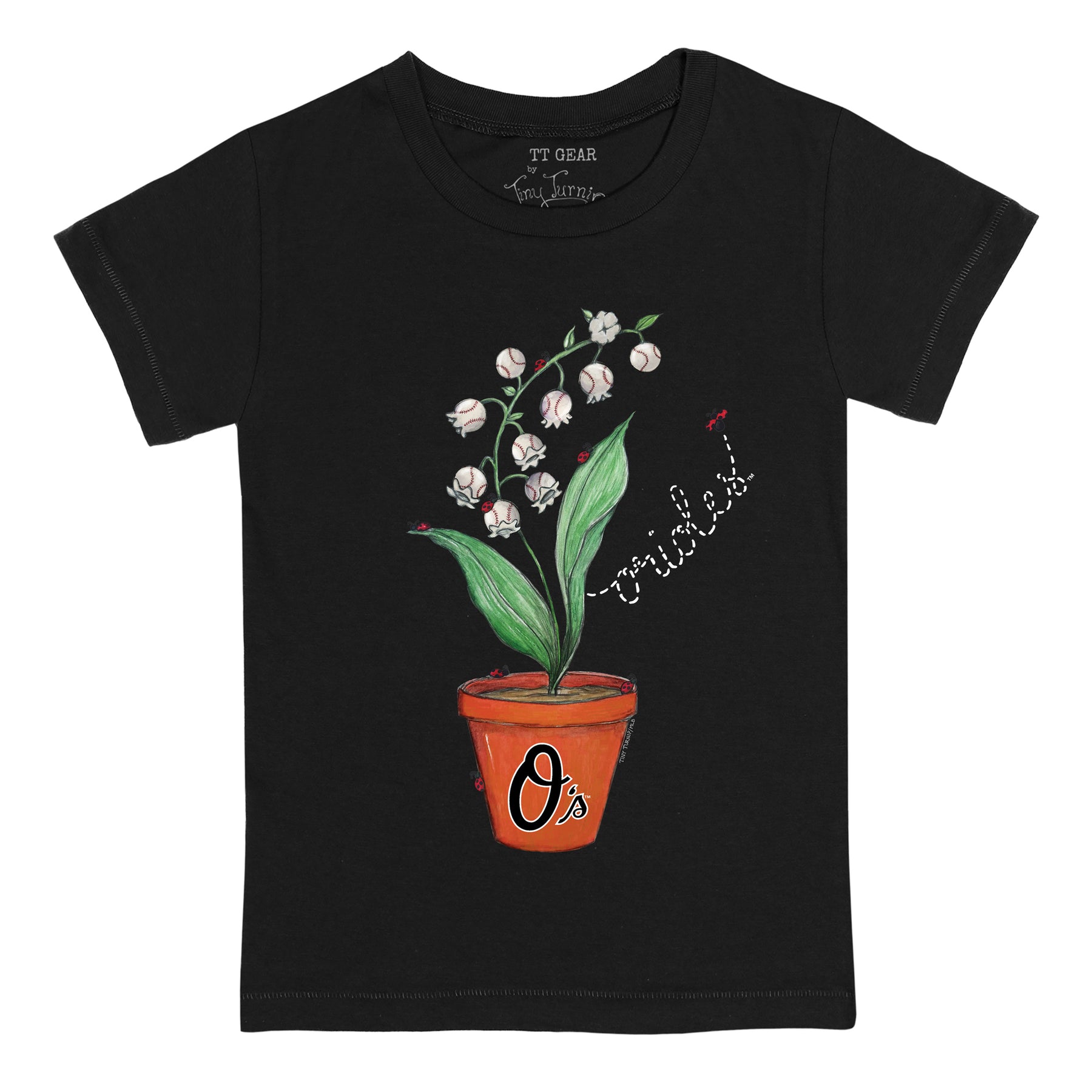 Baltimore Orioles Ladybug Tee Shirt