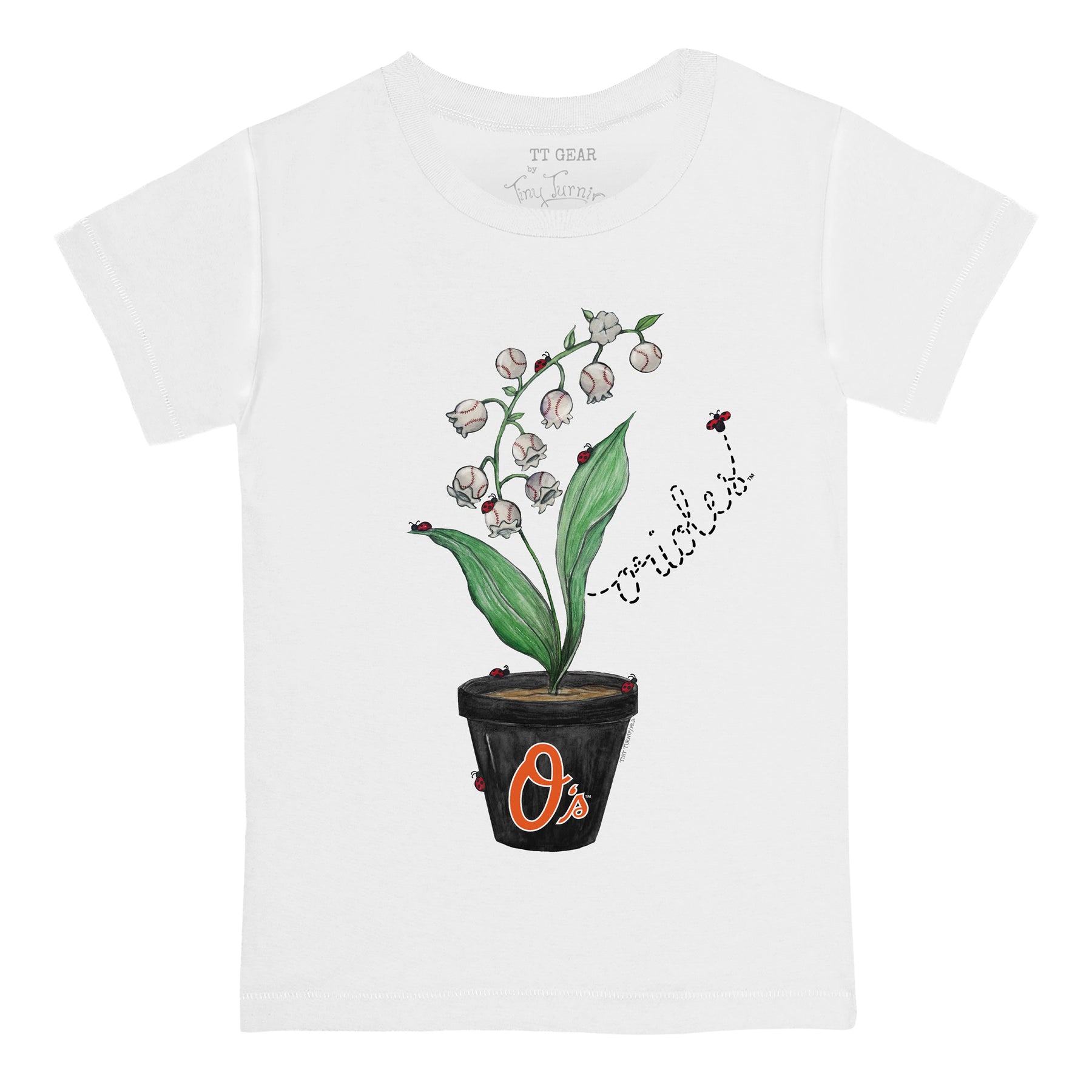 Baltimore Orioles Ladybug Tee Shirt