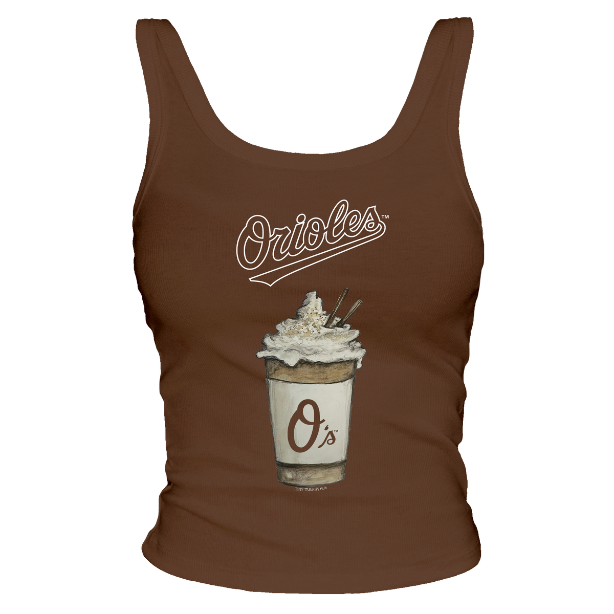 Baltimore Orioles Latte Tank
