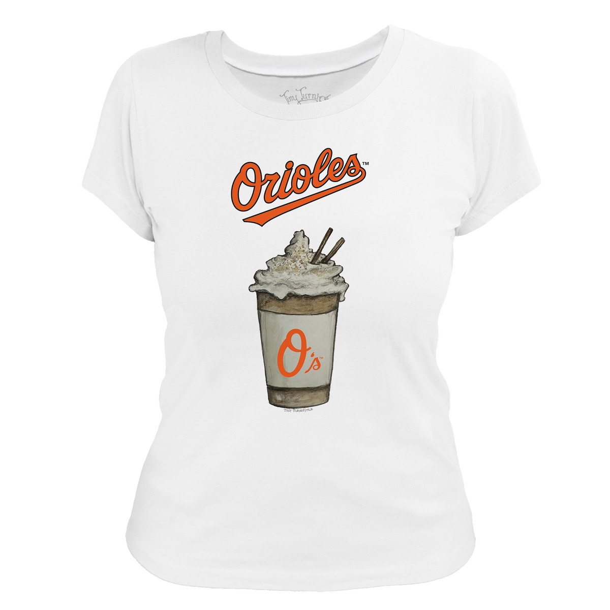 Baltimore Orioles Latte Women's Tee Shirt