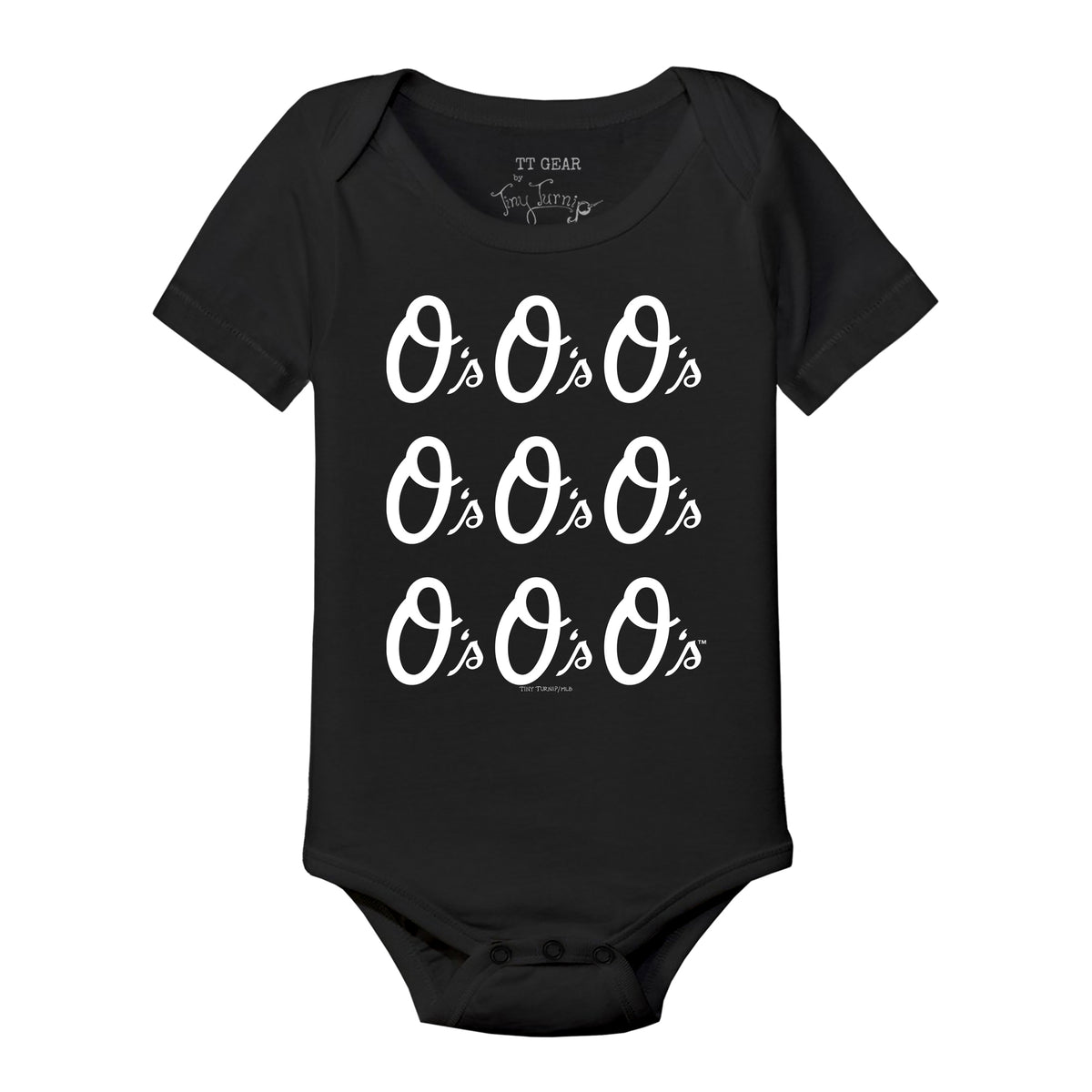 Baltimore Orioles Logo Grid Short Sleeve Snapper