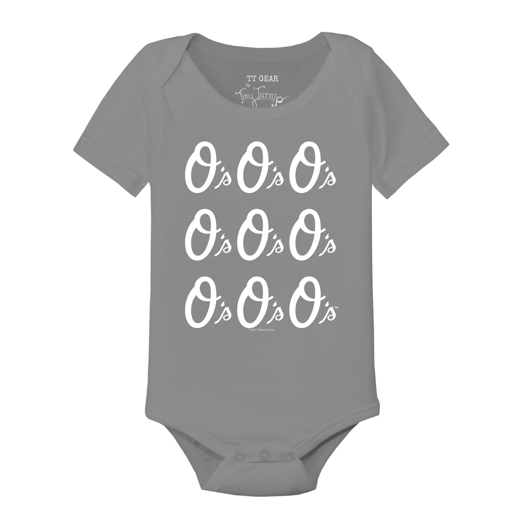 Baltimore Orioles Logo Grid Short Sleeve Snapper