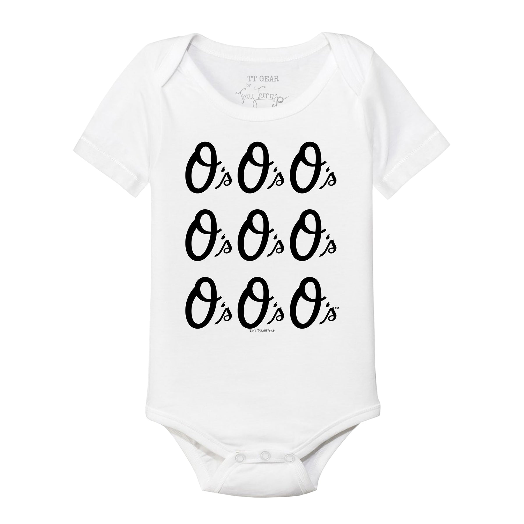 Baltimore Orioles Logo Grid Short Sleeve Snapper