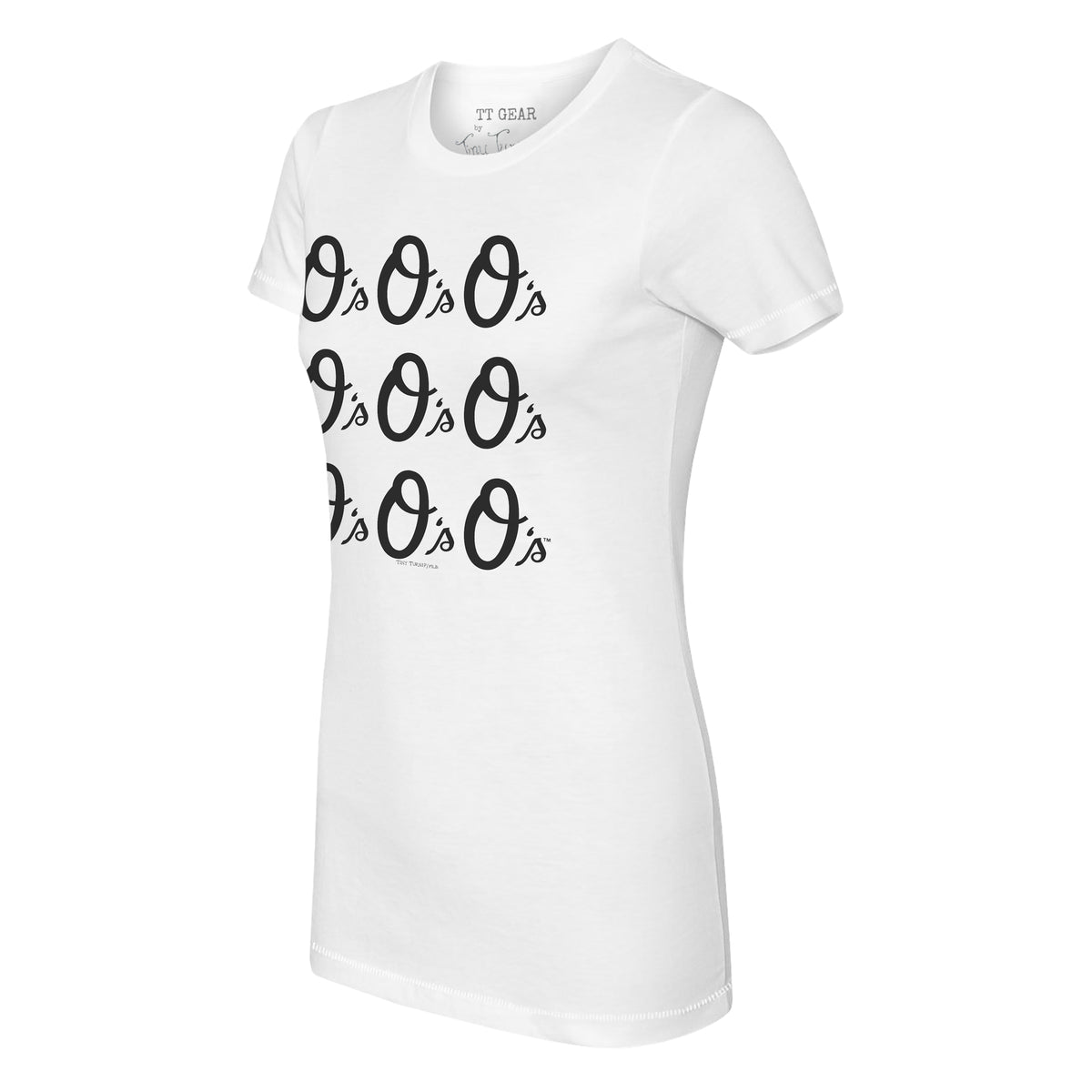 Baltimore Orioles Logo Grid Tee Shirt