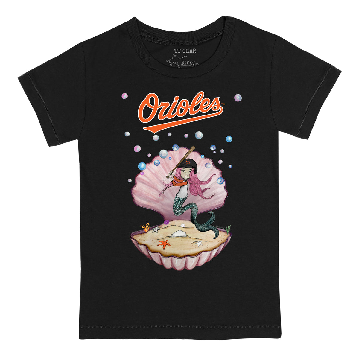 Baltimore Orioles Mermaid Tee Shirt