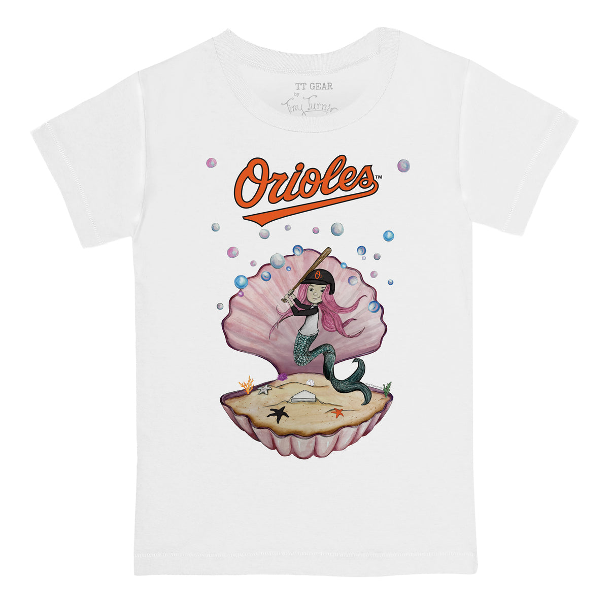 Baltimore Orioles Mermaid Tee Shirt