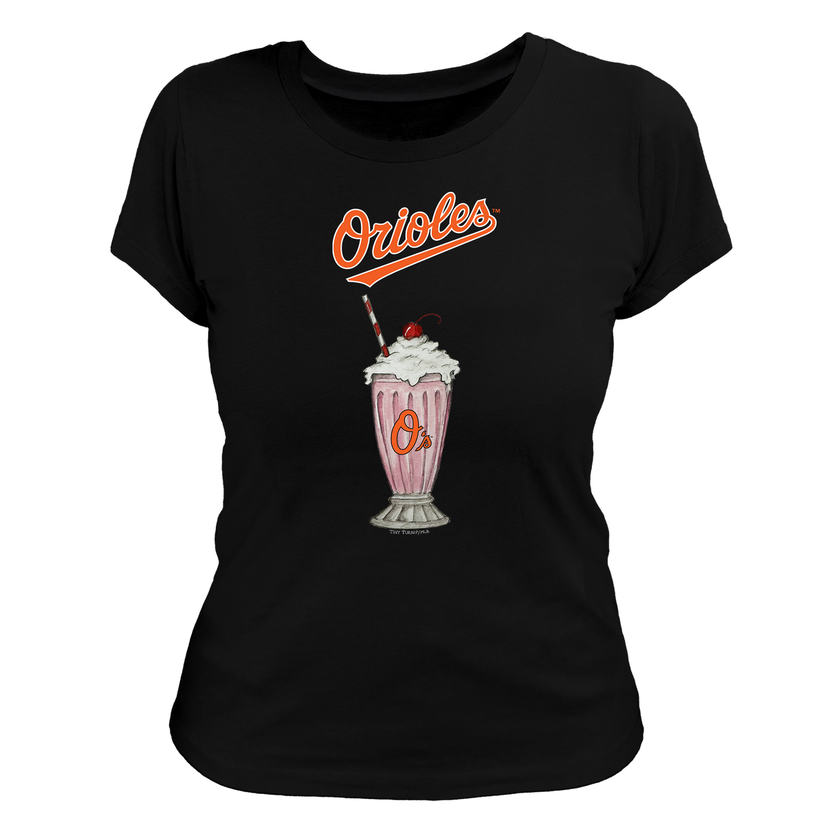 Baltimore Orioles Milkshake Women's Tee Shirt