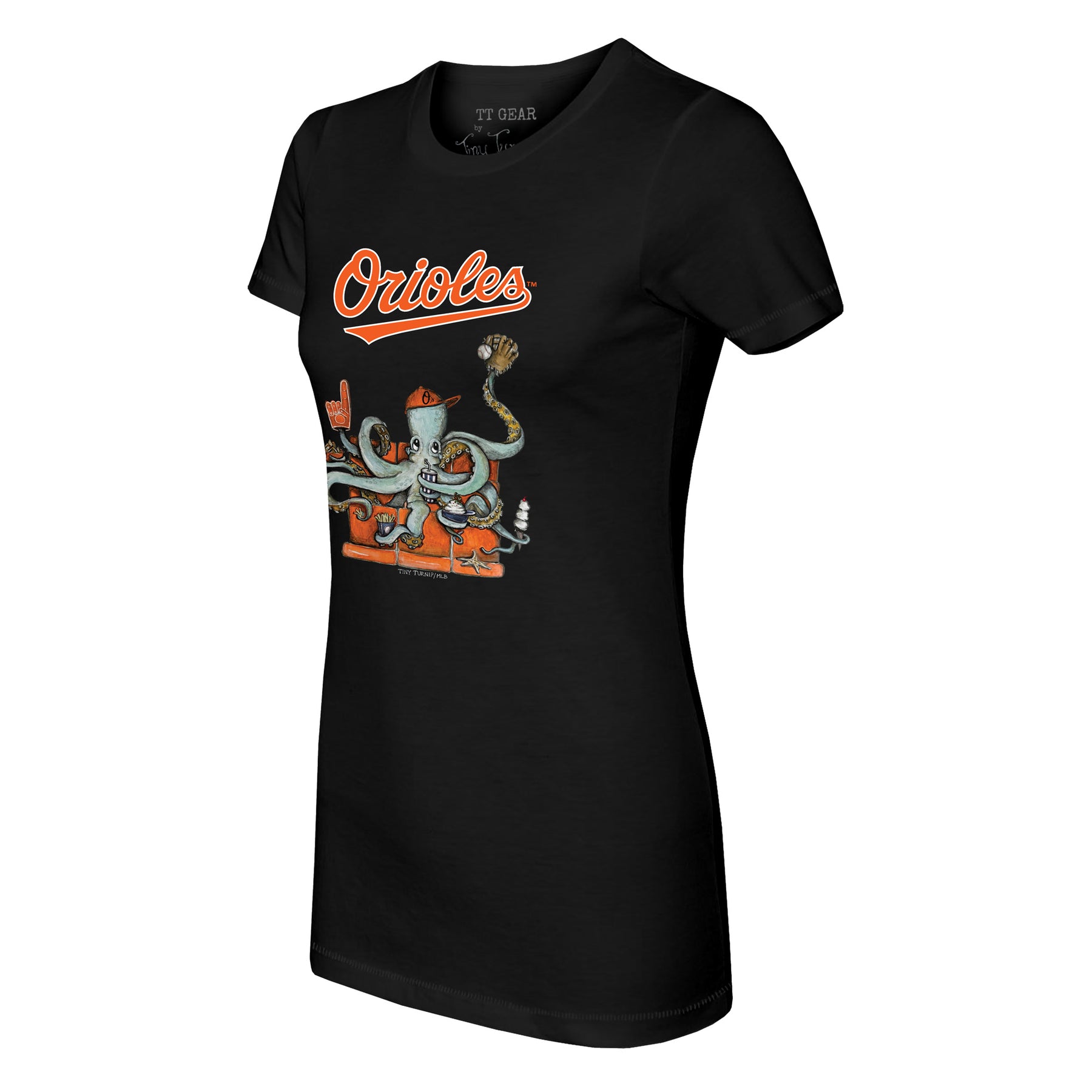 Baltimore Orioles Octopus Tee Shirt
