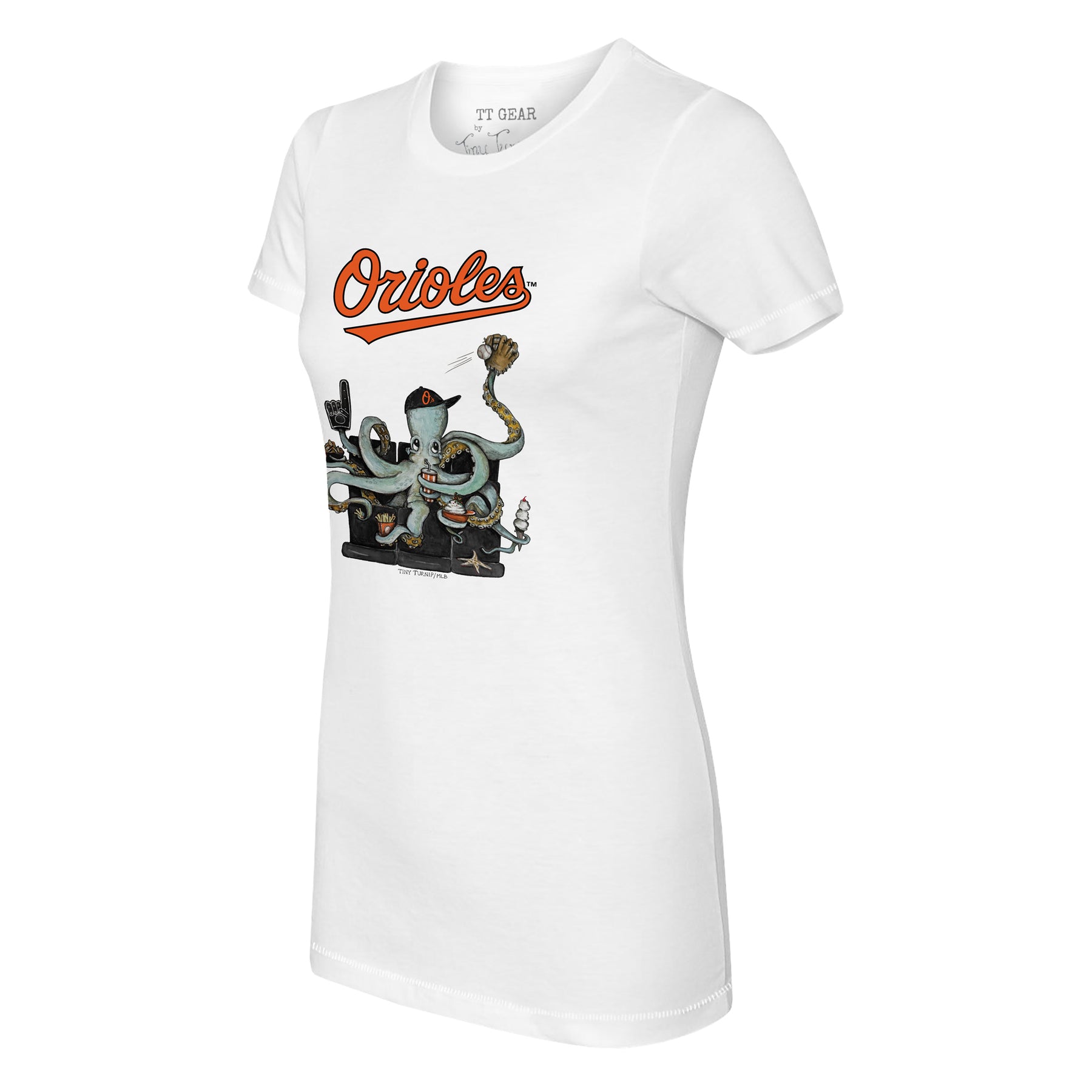 Baltimore Orioles Octopus Tee Shirt