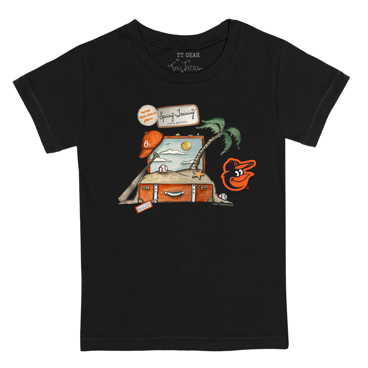 Baltimore Orioles Spring Training 2026 Kids's Tee Shirt - Tiny Turnip