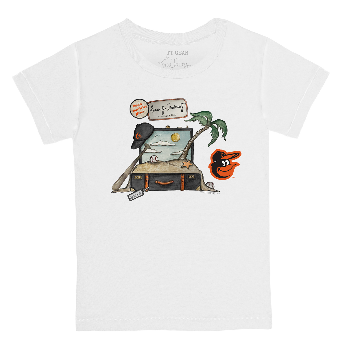 Baltimore Orioles Spring Training 2026 Kids's Tee Shirt - Tiny Turnip