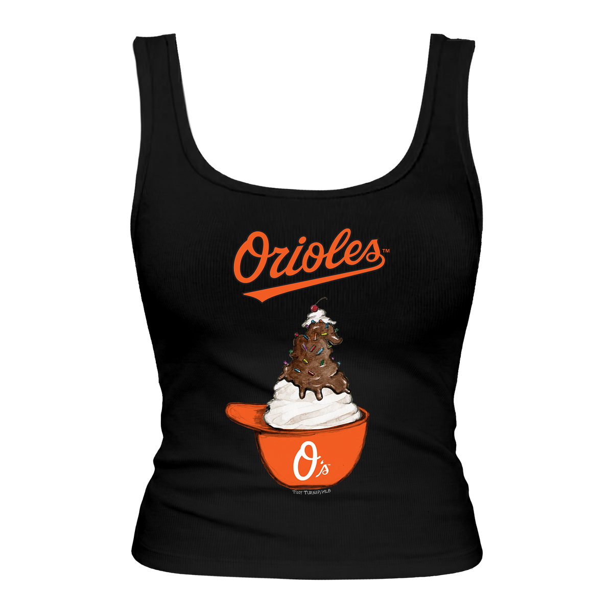 Baltimore Orioles Sundae Helmet Emmy Tank