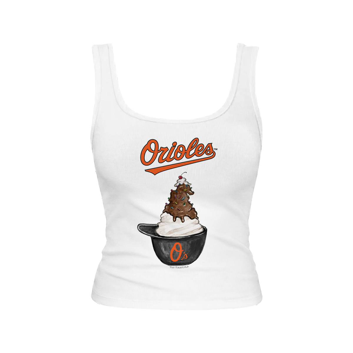 Baltimore Orioles Sundae Helmet Emmy Tank