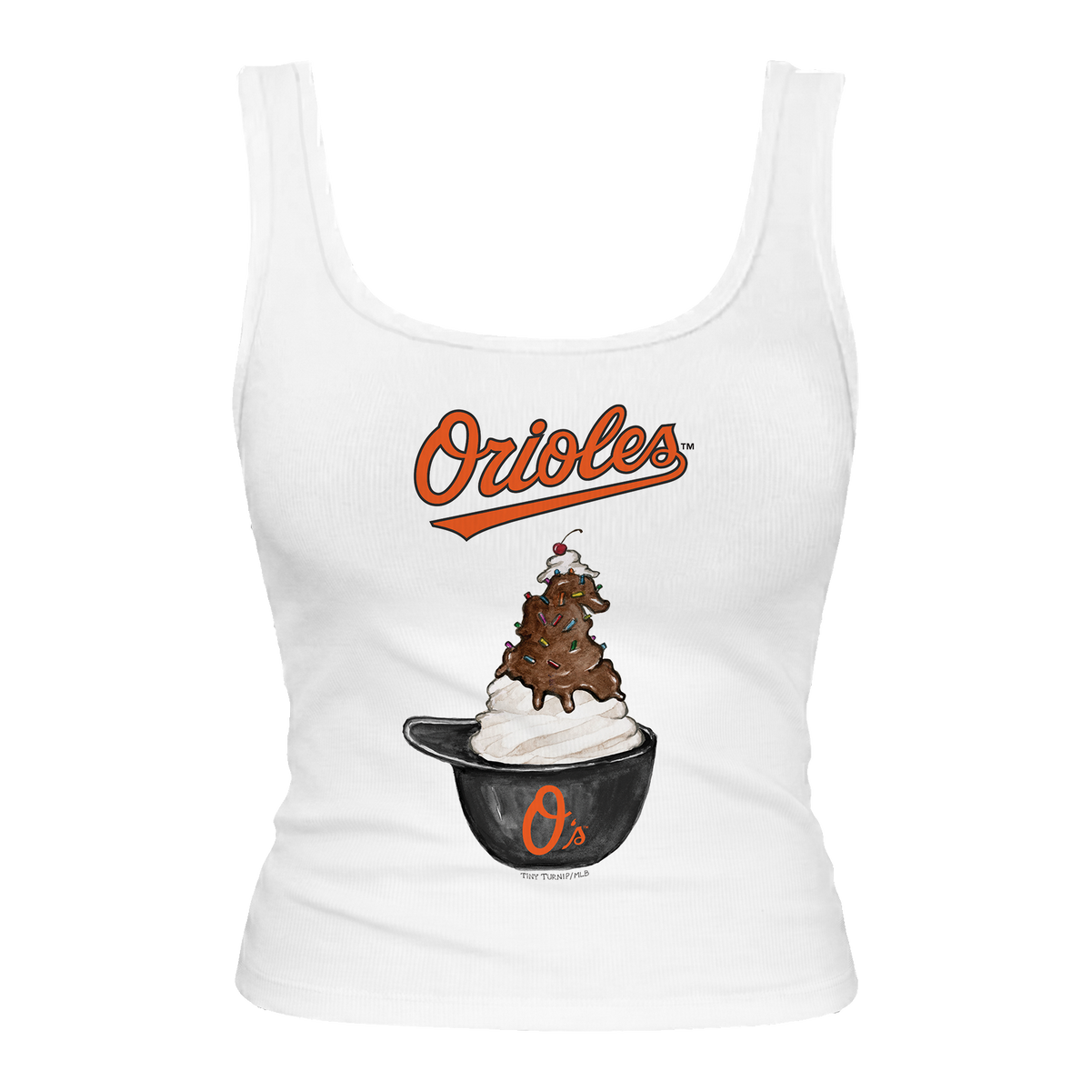 Baltimore Orioles Sundae Helmet Emmy Tank