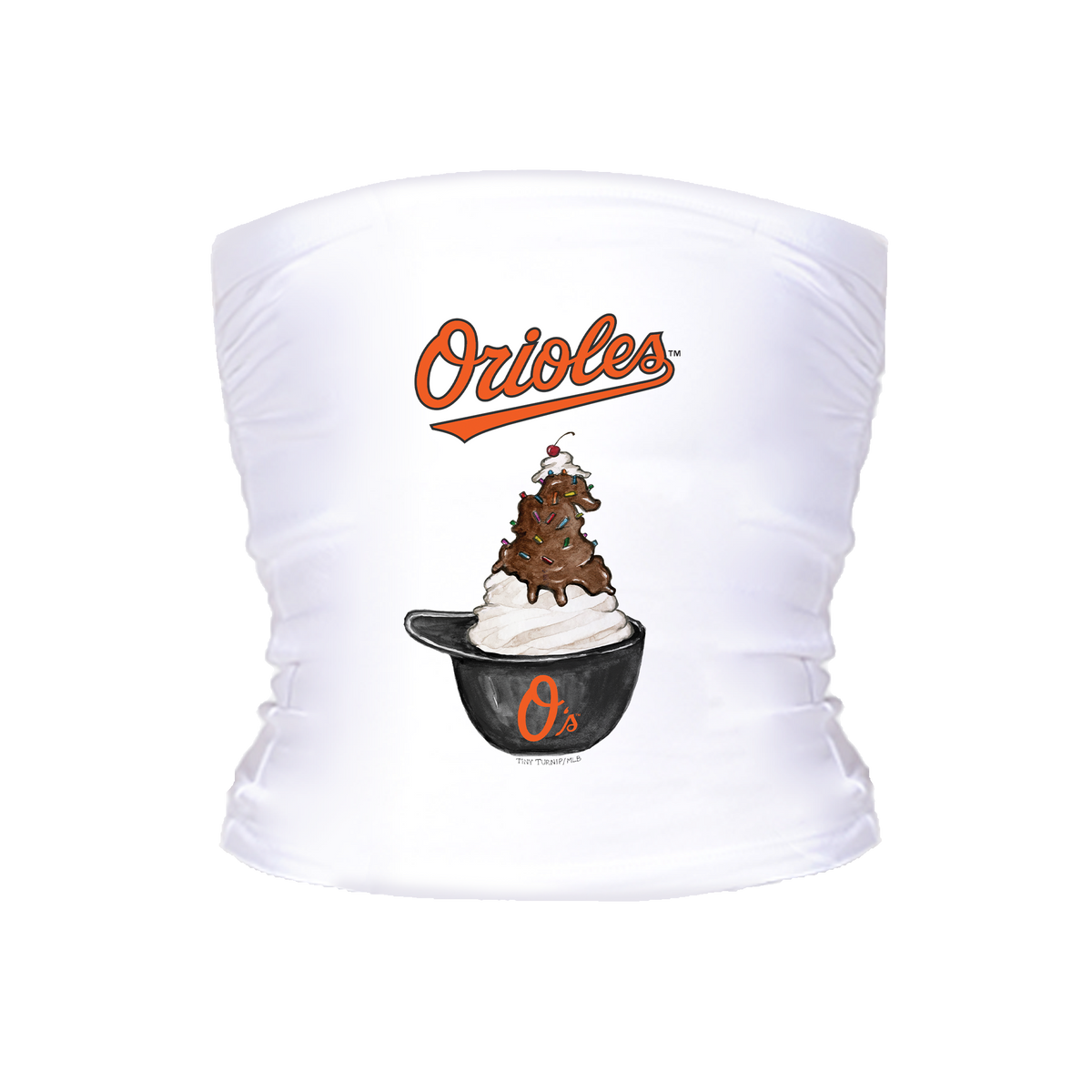 Baltimore Orioles Sundae Helmet Tube Top