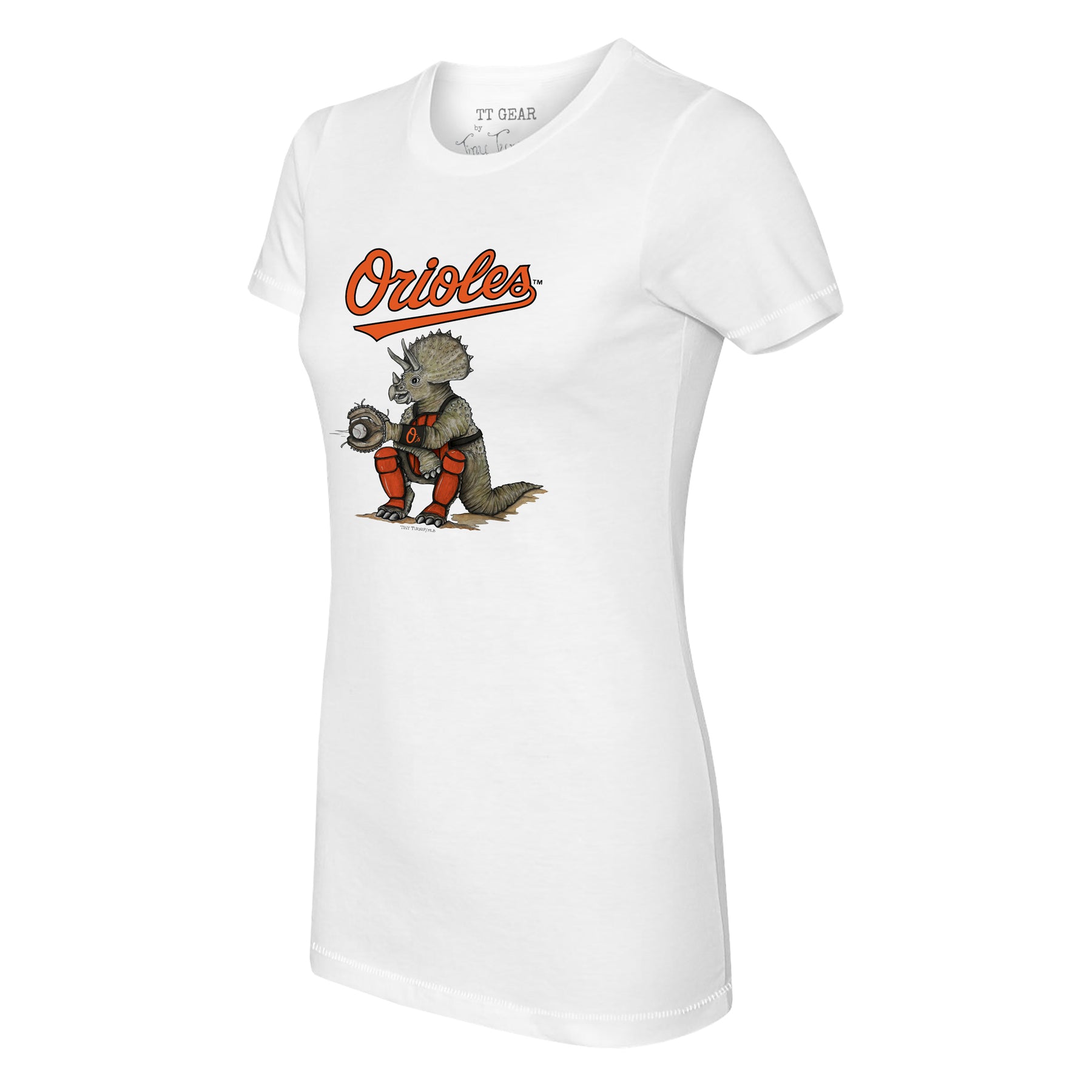 Baltimore Orioles Triceratops Tee Shirt