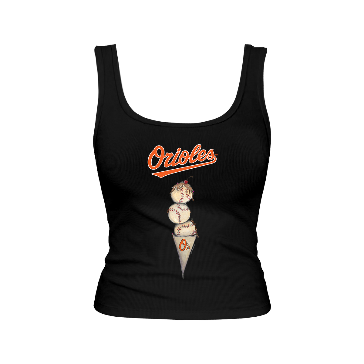 Baltimore Orioles Triple Scoop Emmy Tank