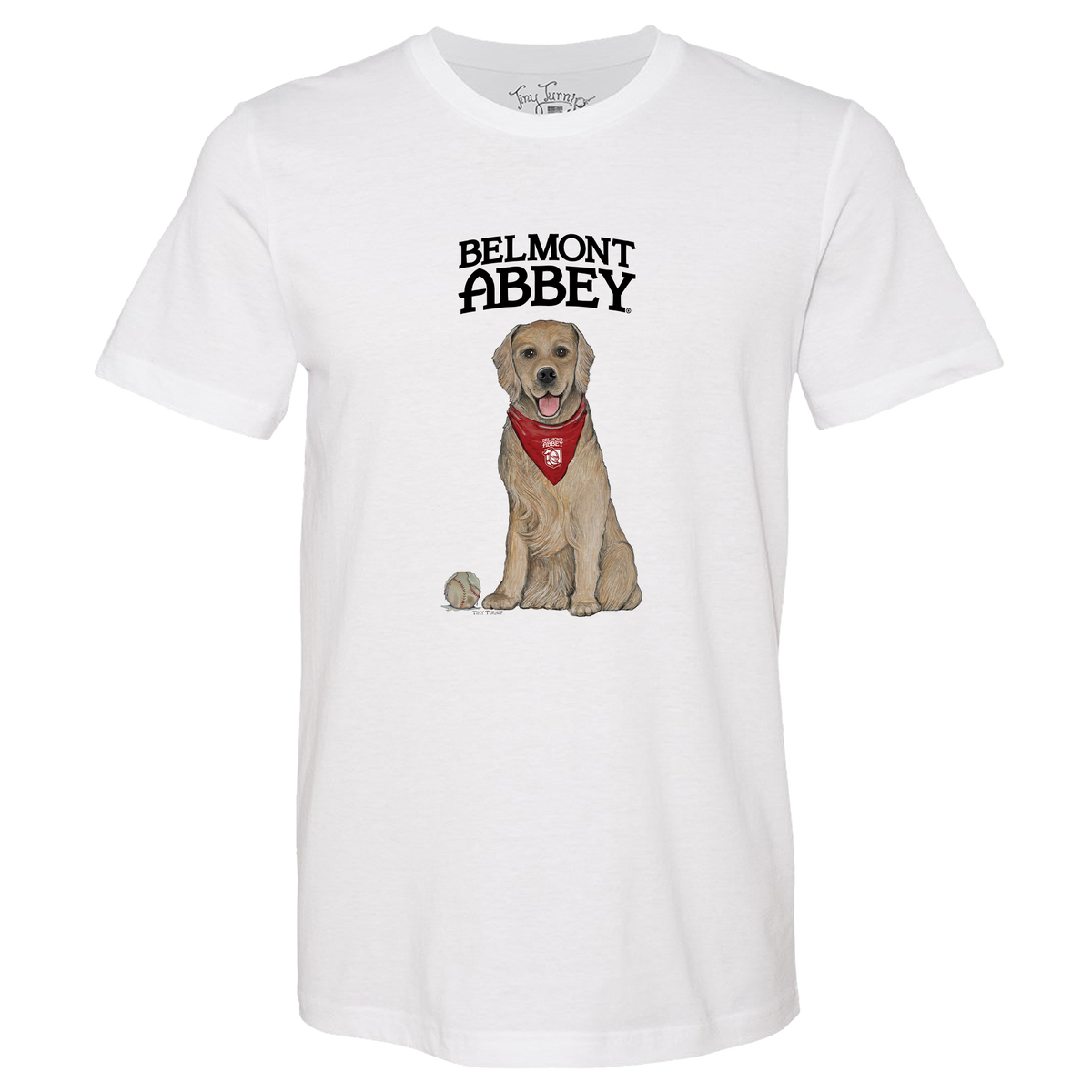 Belmont Abbey Crusaders Golden Retriever Unisex Tee Shirt