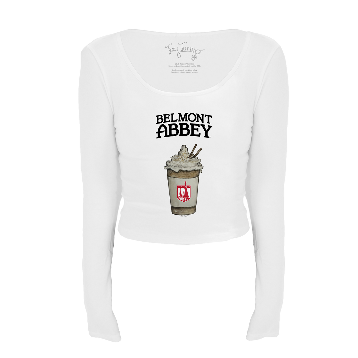 Belmont Abbey Crusaders Latte Women's Lucy Long Sleeve