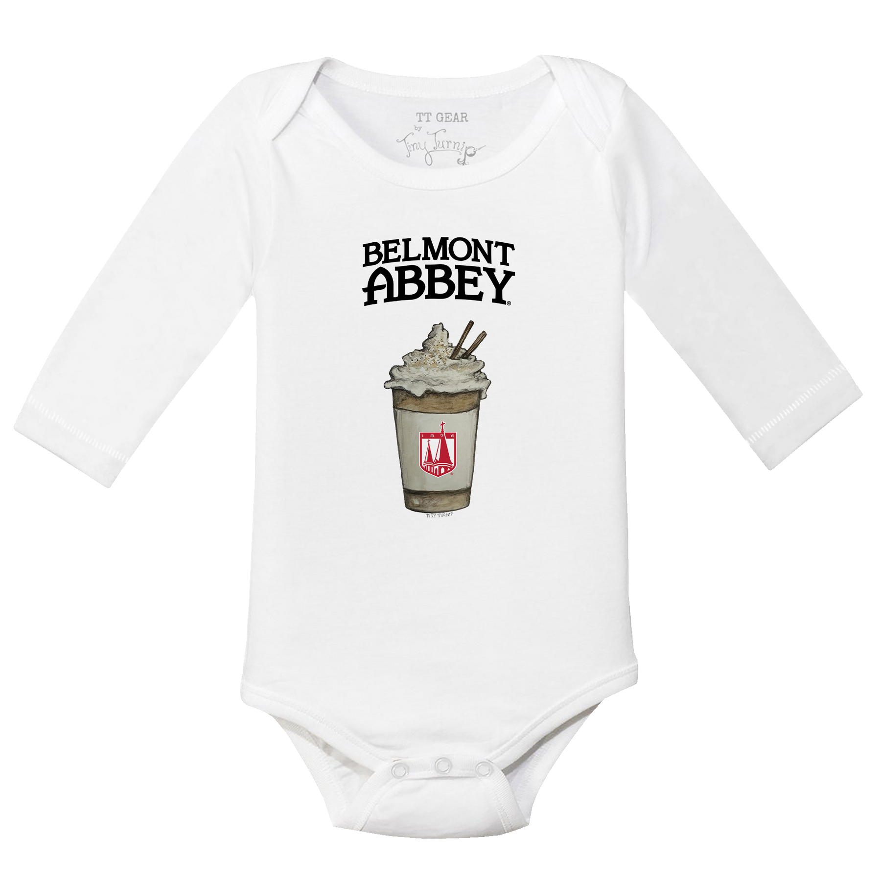 Belmont Abbey Crusaders Latte Long-Sleeve Snapper