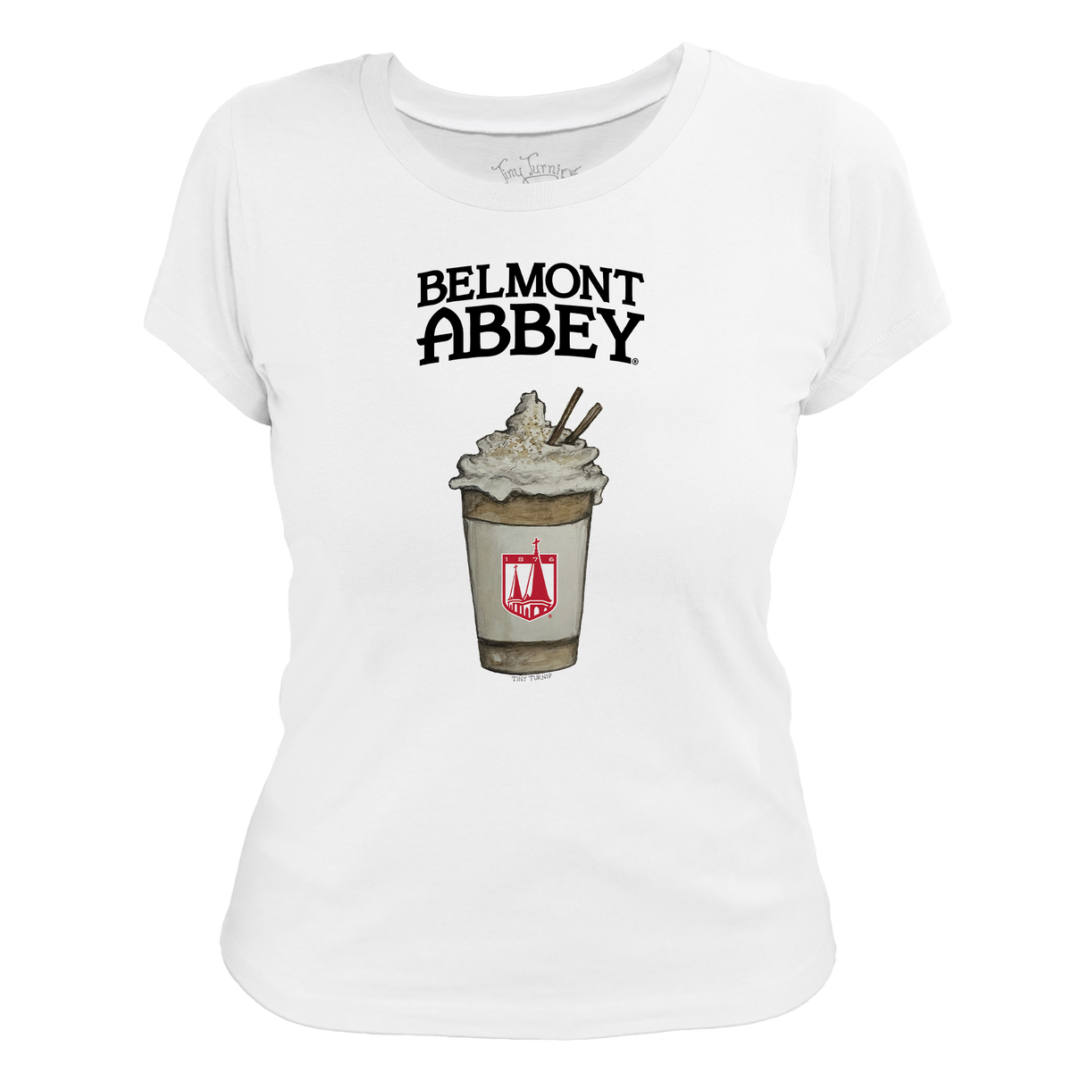 Belmont Abbey Crusaders Latte Women's Tee Shirt