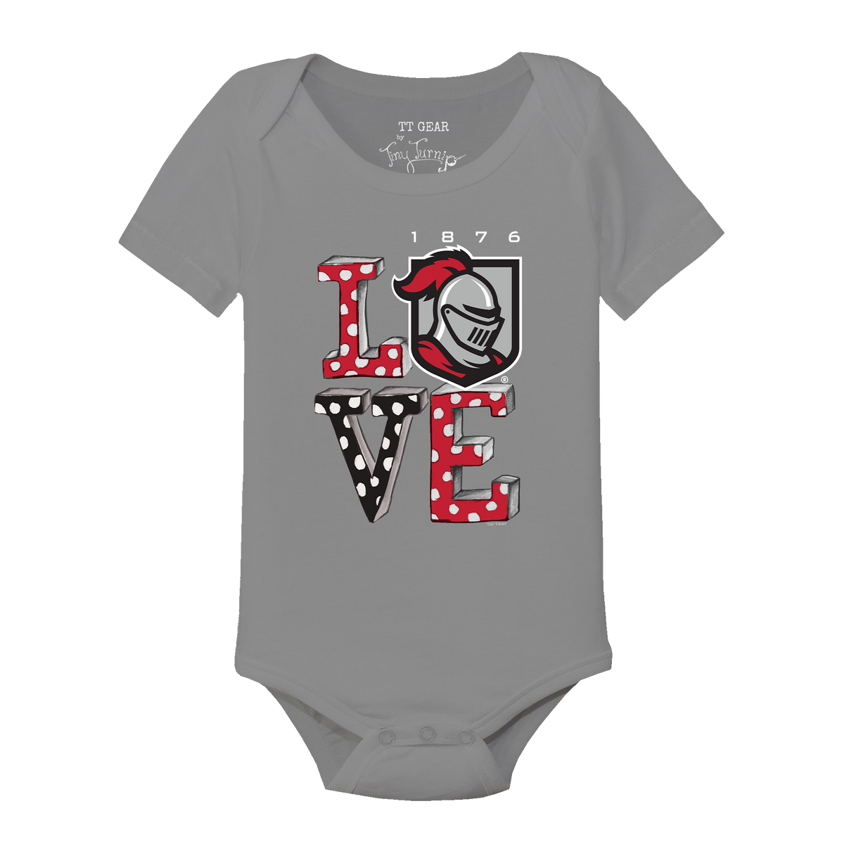 Belmont Abbey Crusaders LOVE Short Sleeve Snapper