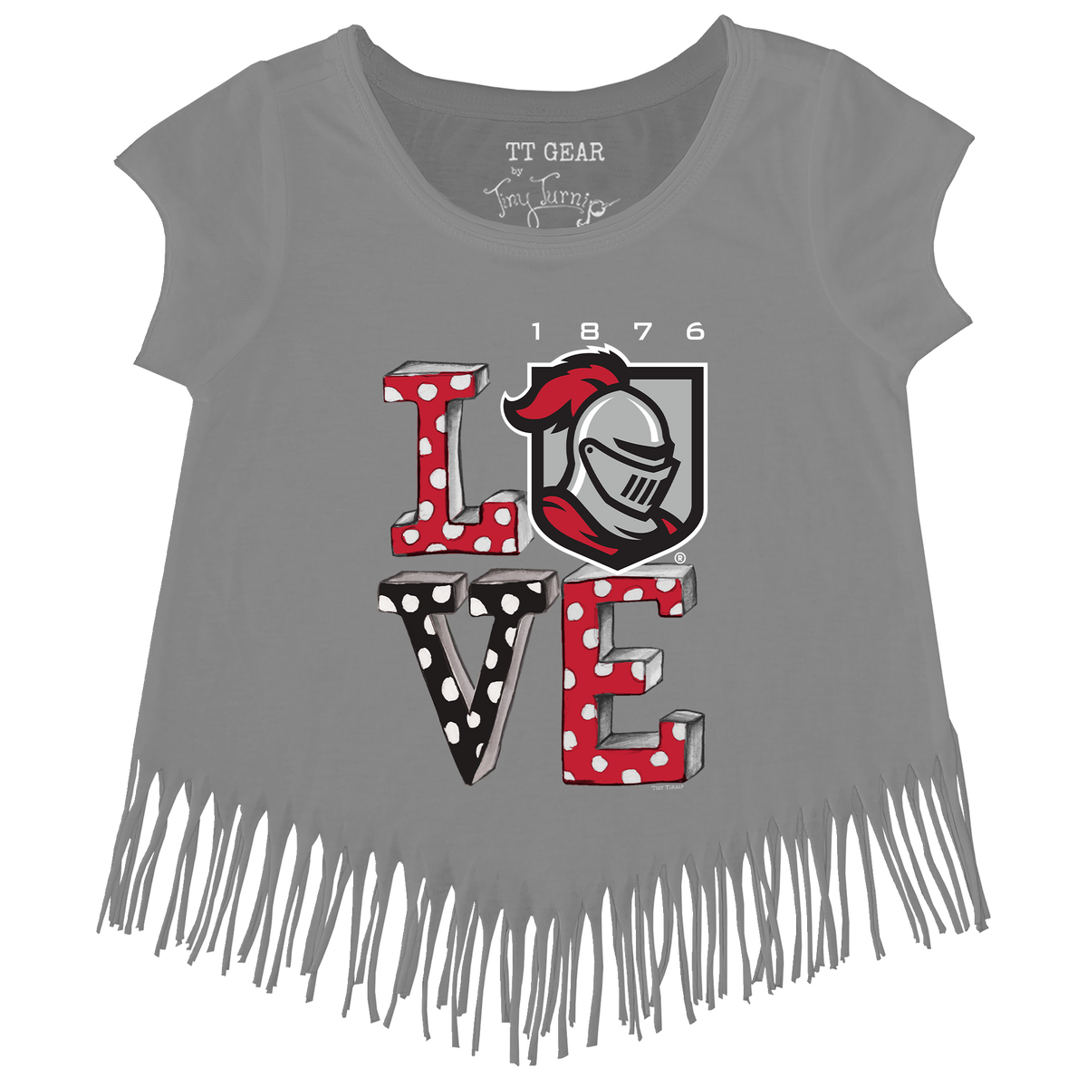 Belmont Abbey Crusaders LOVE Fringe Tee