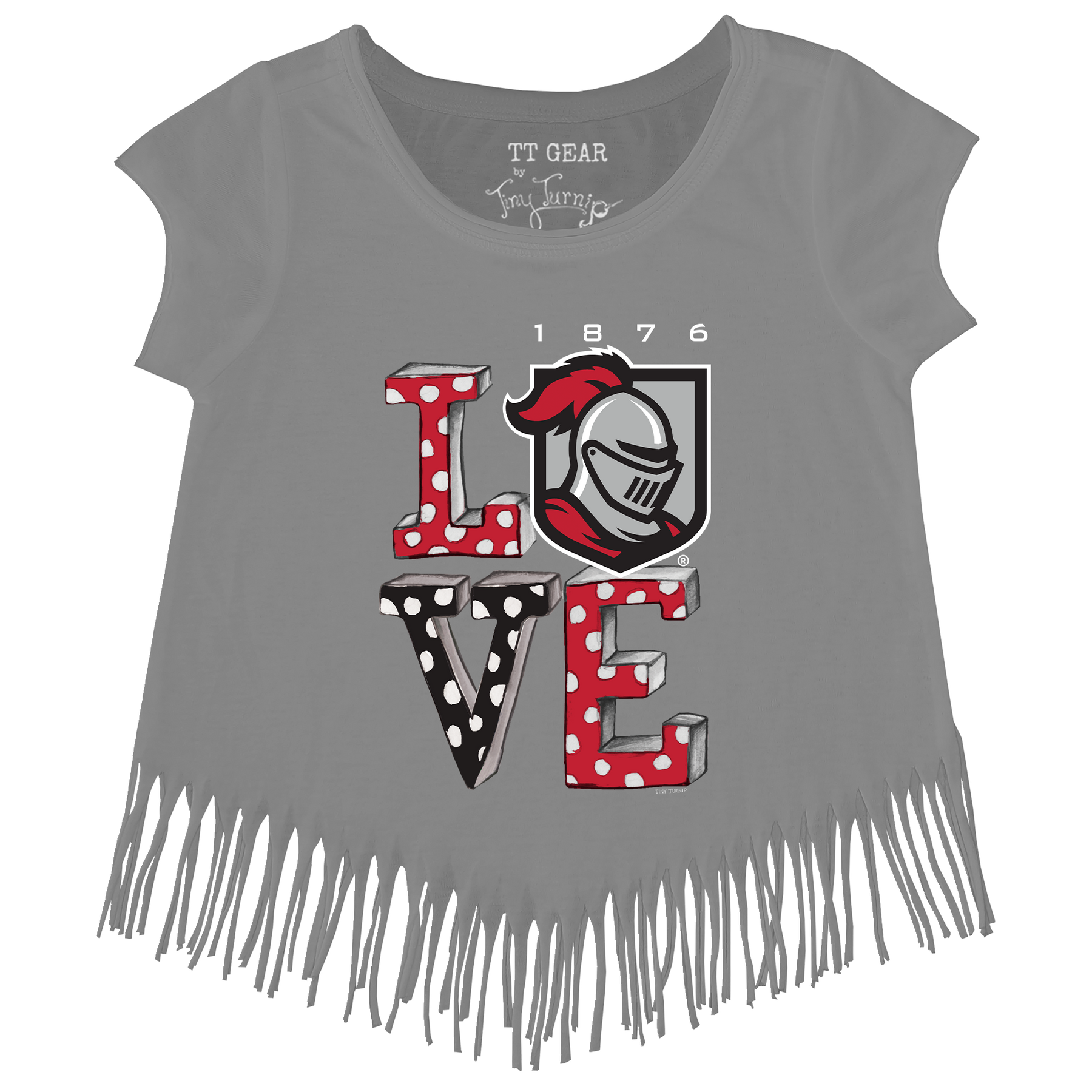 Belmont Abbey Crusaders LOVE Fringe Tee