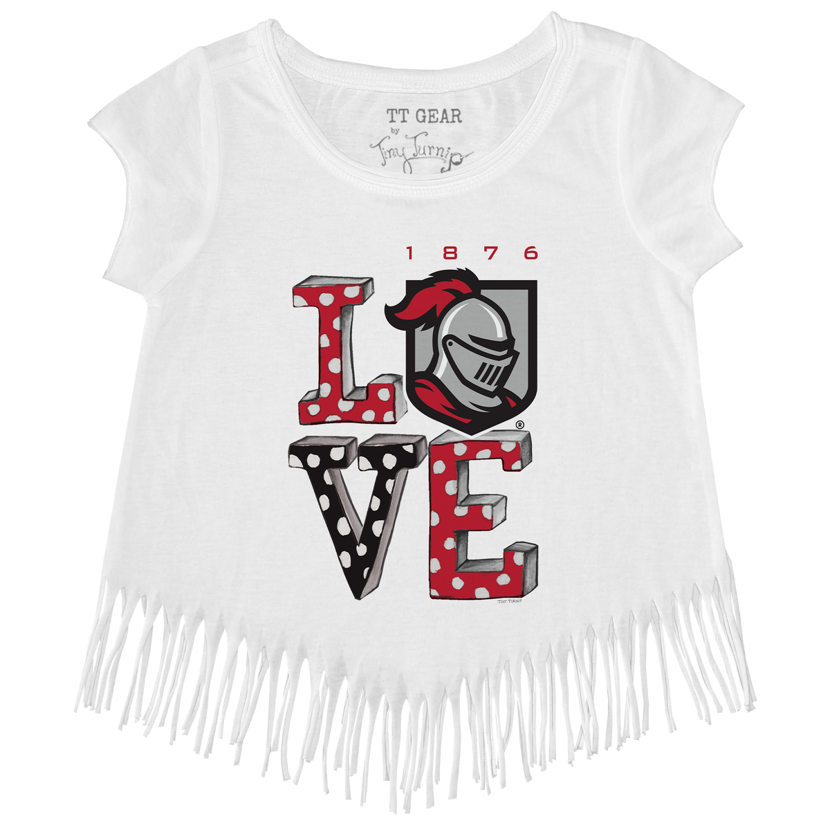 Belmont Abbey Crusaders LOVE Fringe Tee