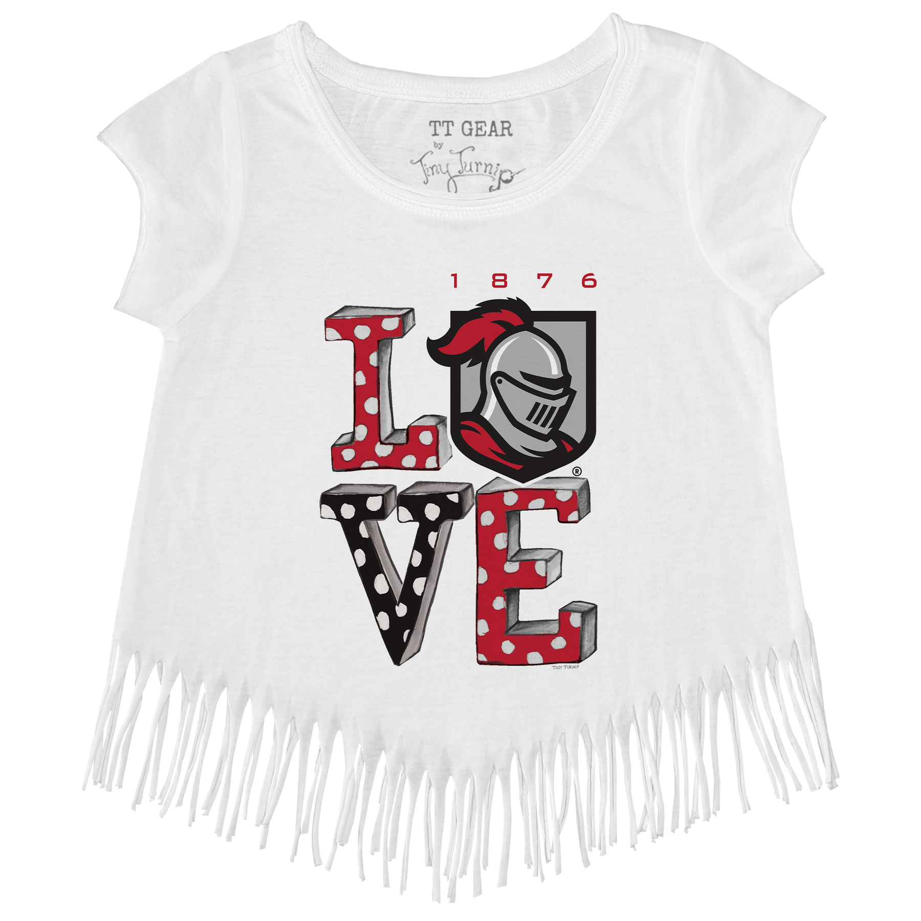 Belmont Abbey Crusaders LOVE Fringe Tee