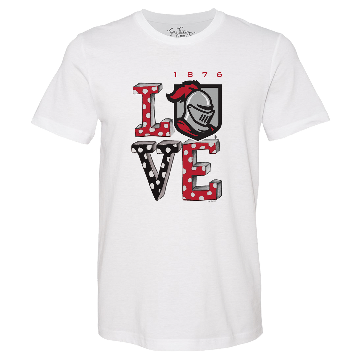 Belmont Abbey Crusaders LOVE Unisex Tee Shirt