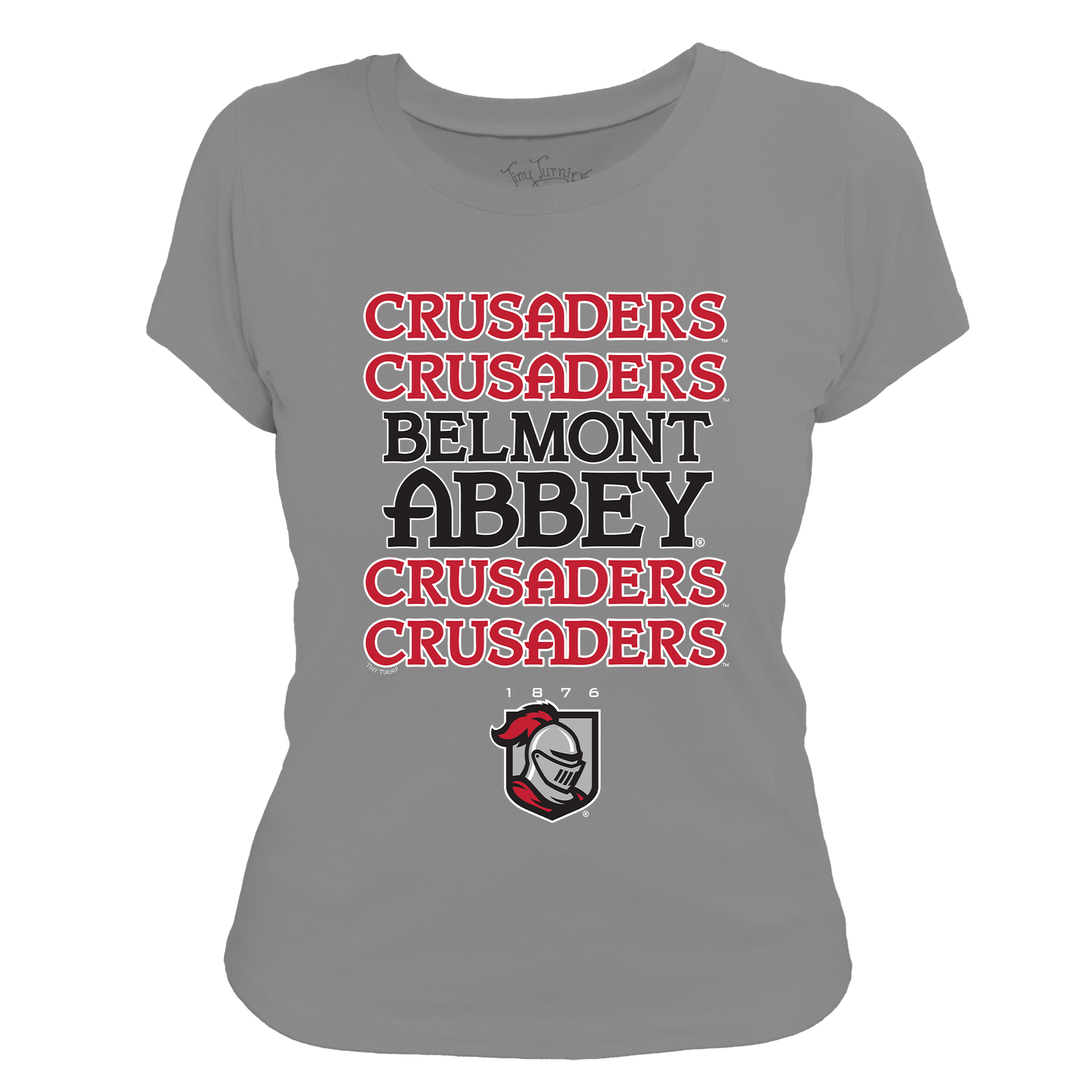 Belmont Abbey Crusaders Stacked Women's Tee Shirt