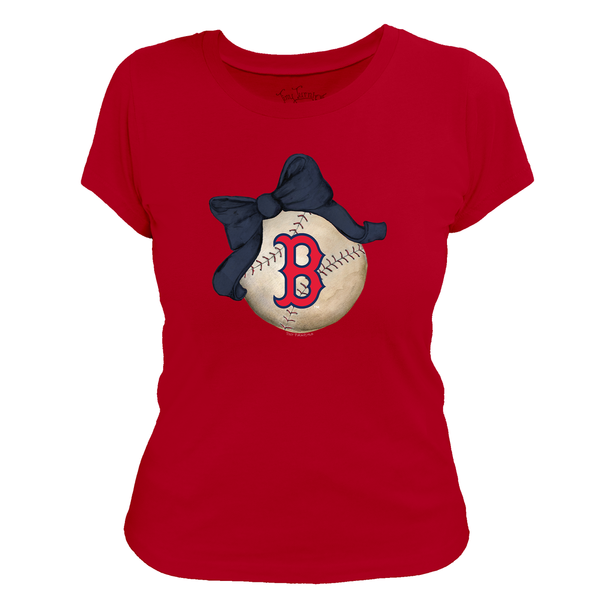 Boston Red Sox Baseball Bow Tee Shirt