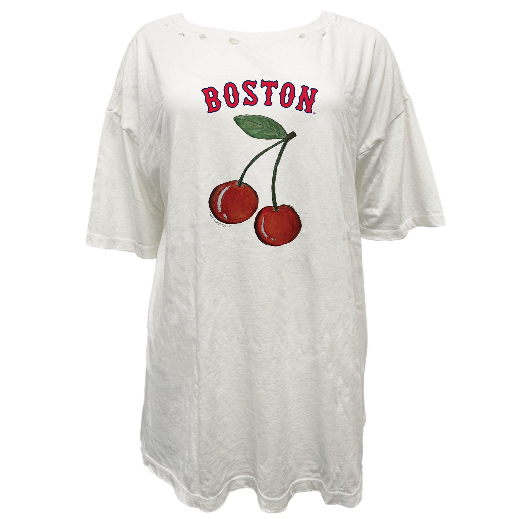 Boston Red Sox Cherry Vintage Tee