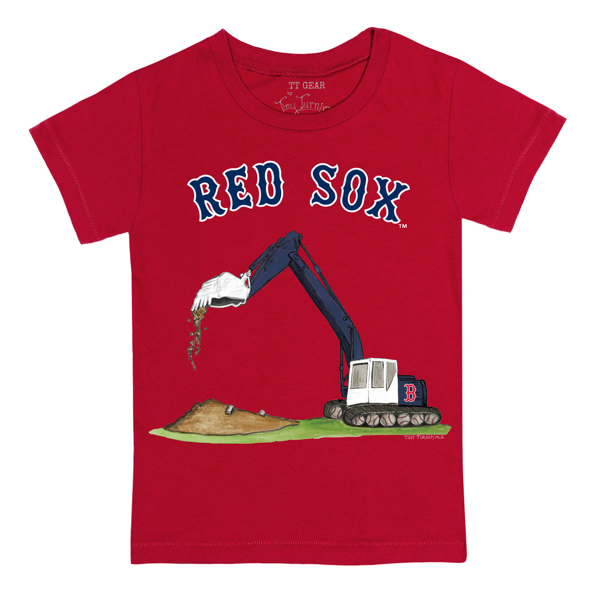 Boston Red Sox Excavator Tee Shirt