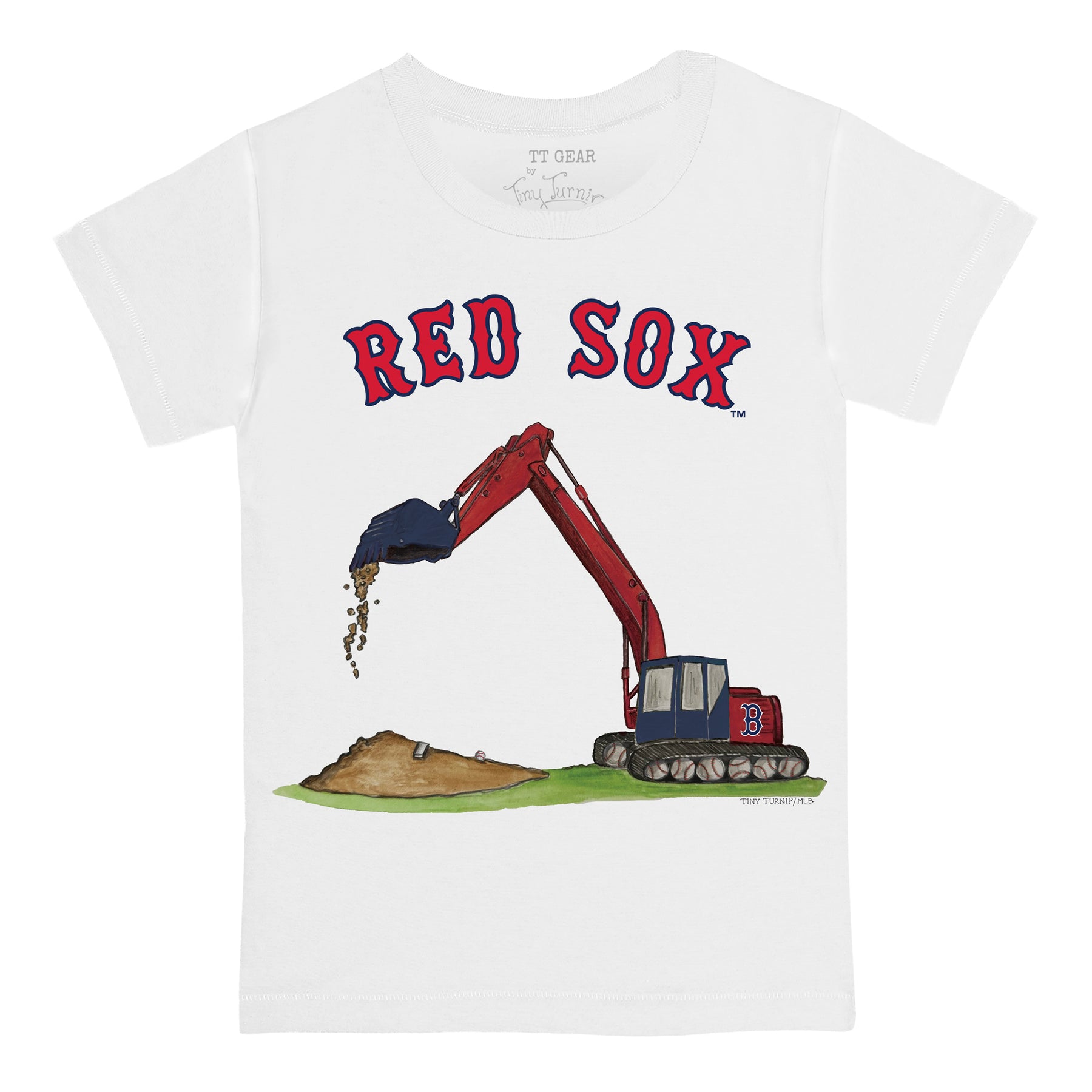 Boston Red Sox Excavator Tee Shirt